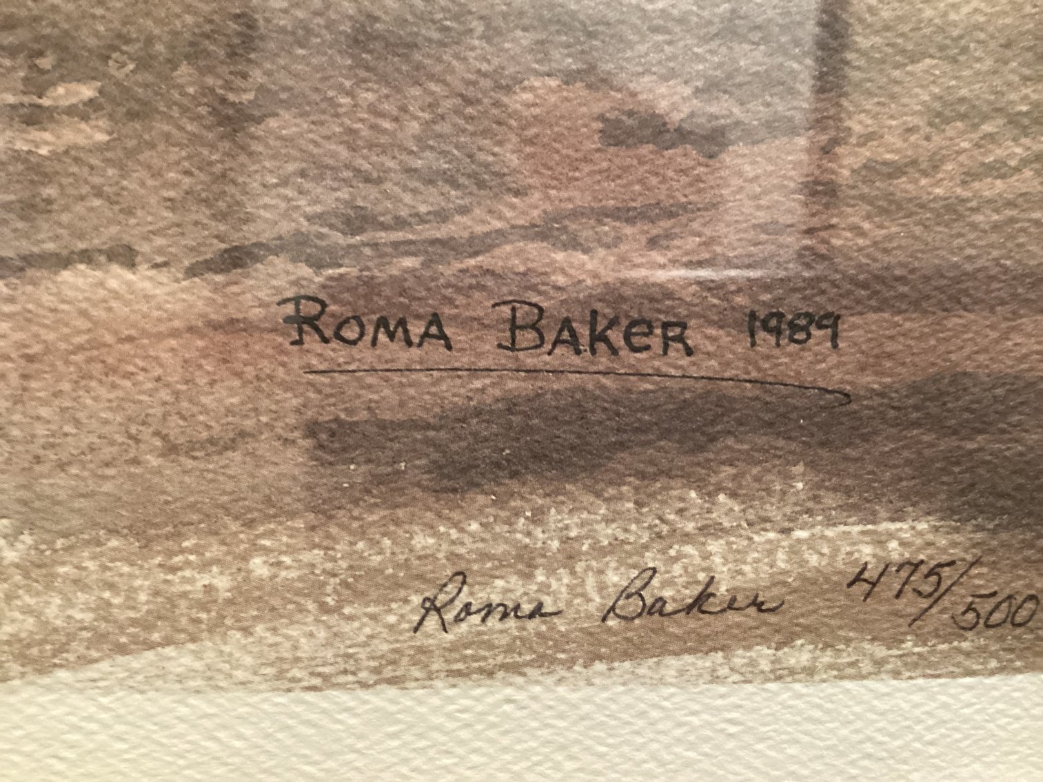 Image for Roma Baker Print
