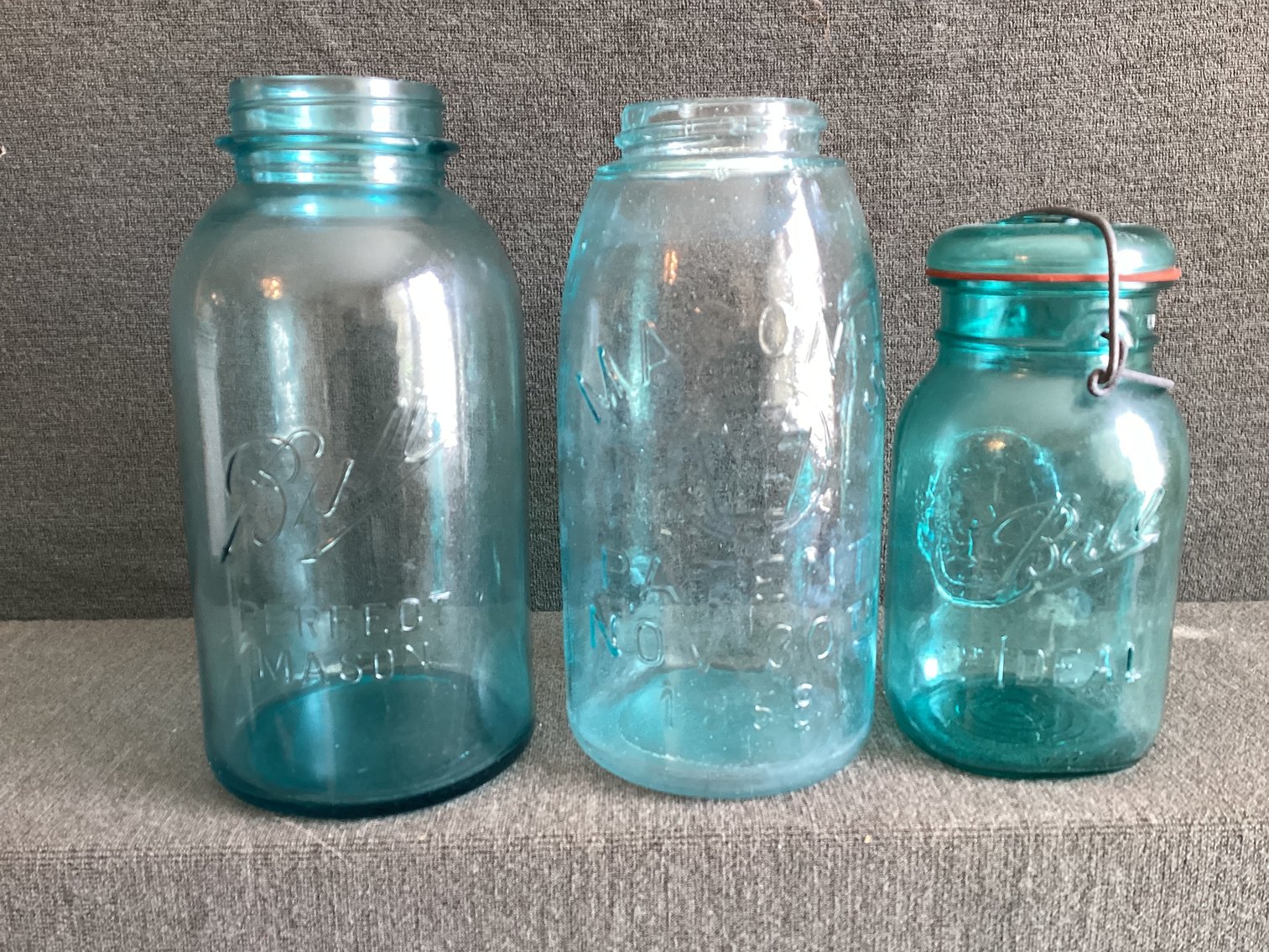Image for Blue Fruit Jars