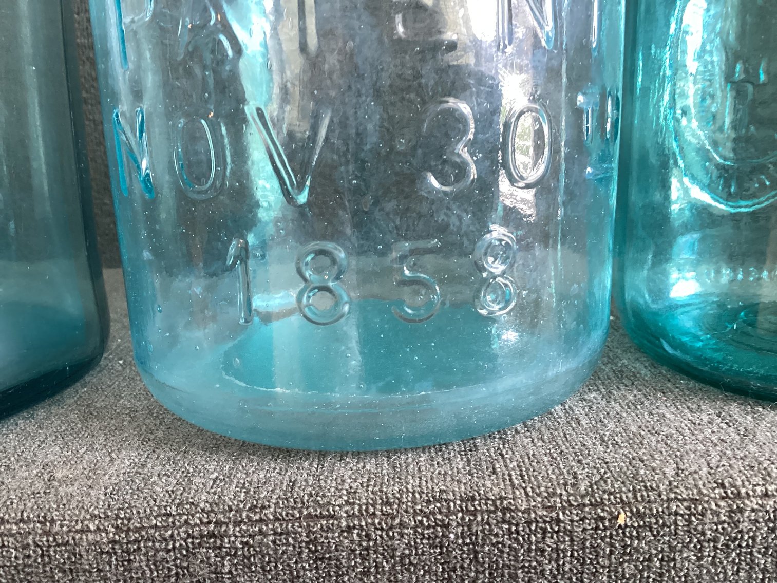 Image for Blue Fruit Jars