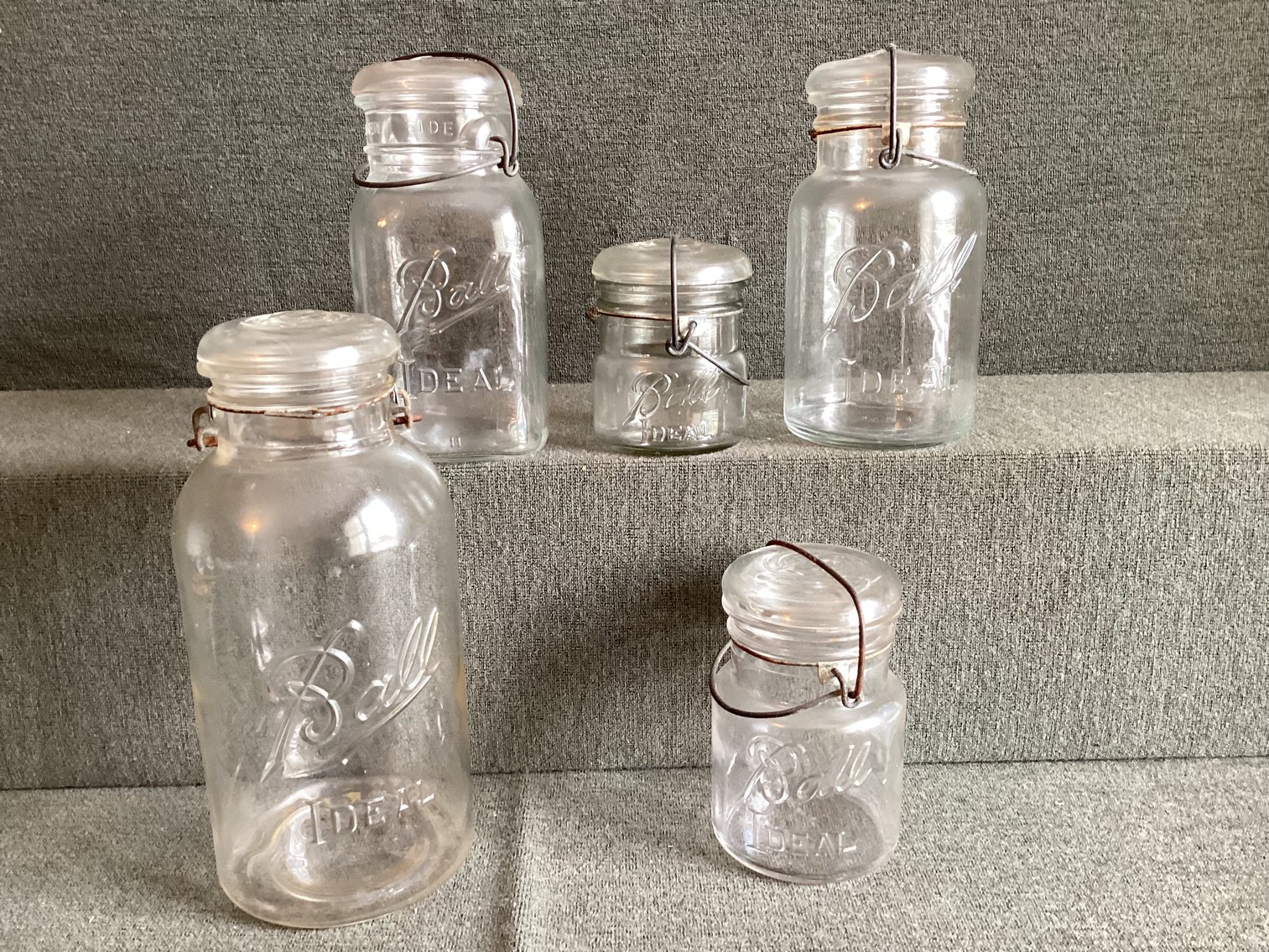 Image for Wire Top Canning Jars