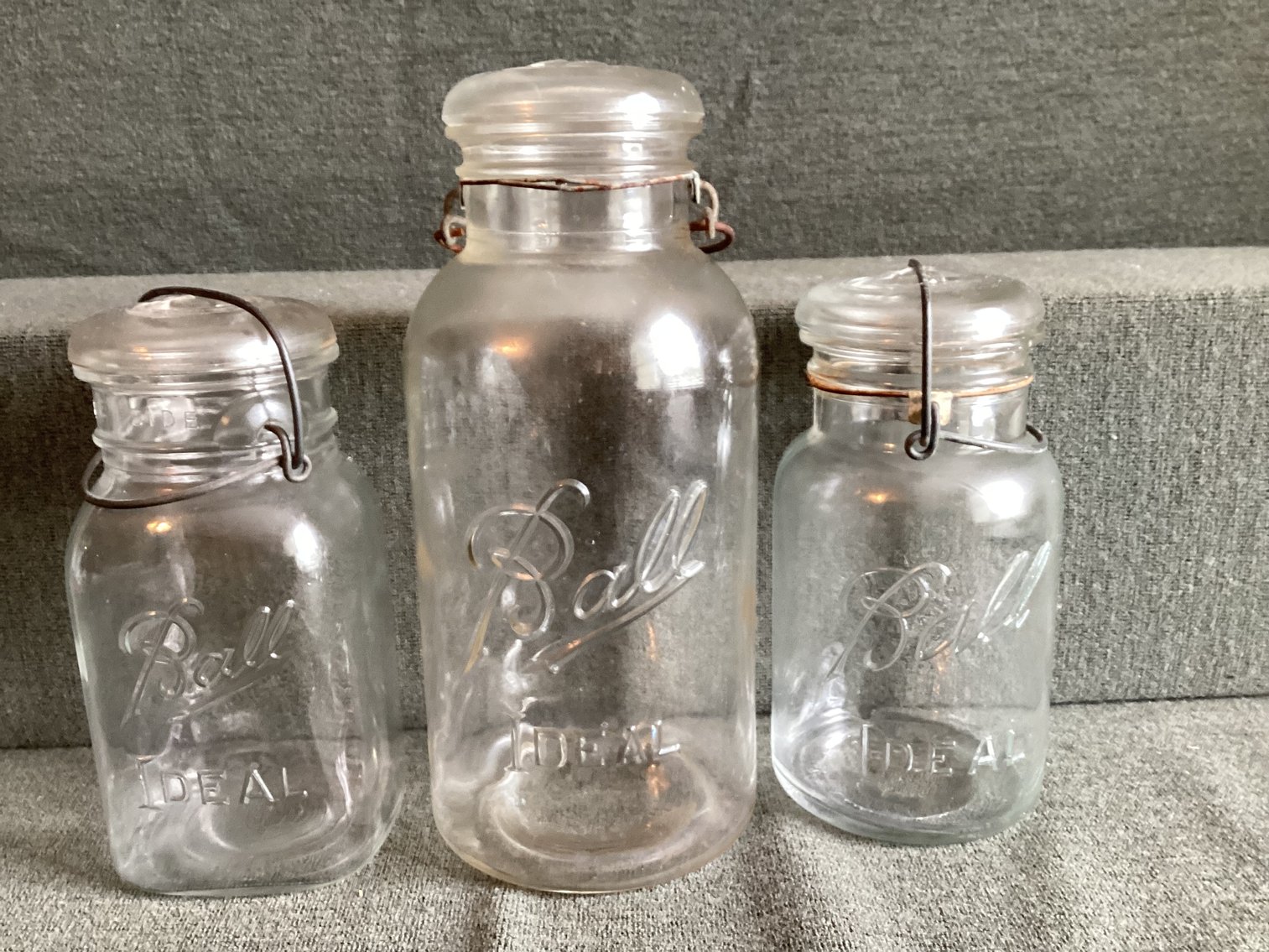 Image for Wire Top Canning Jars