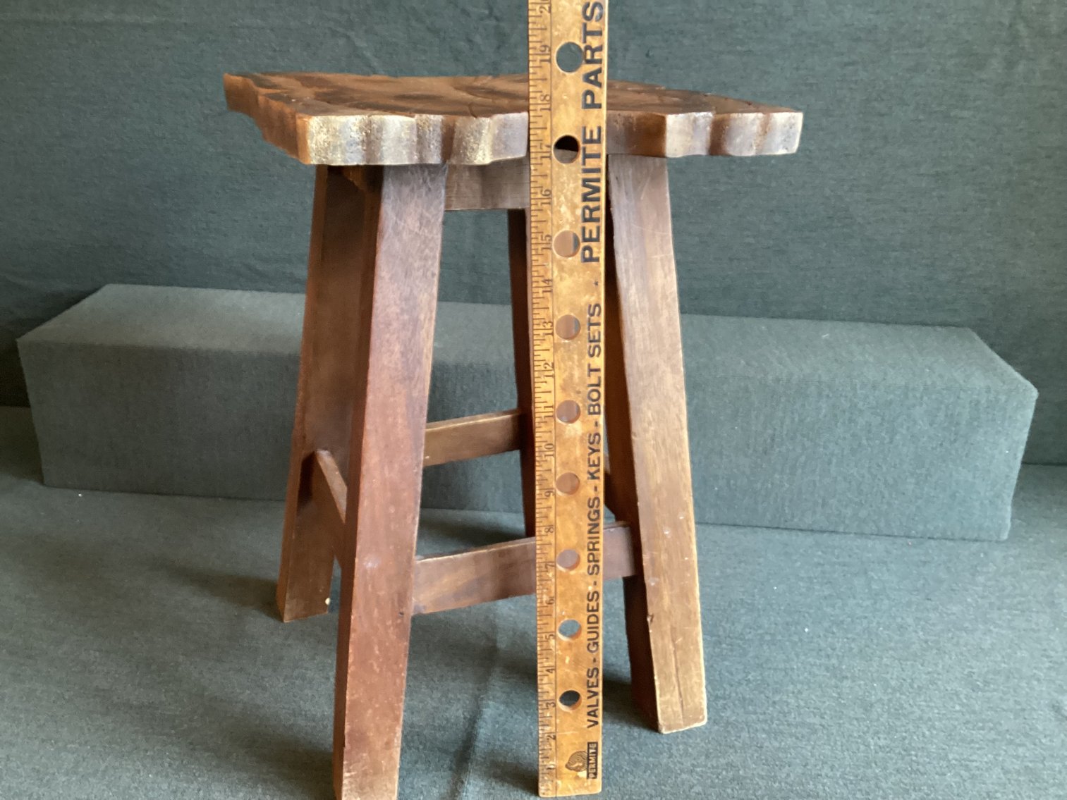 Image for Wooden Butterfly Stool