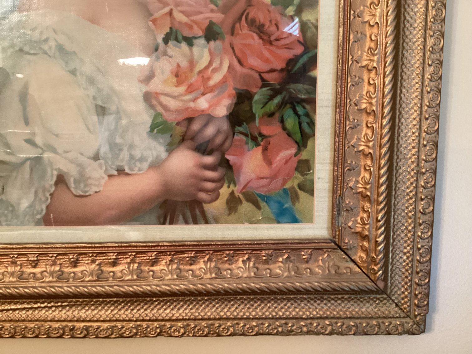 Image for Antique Print in Frame