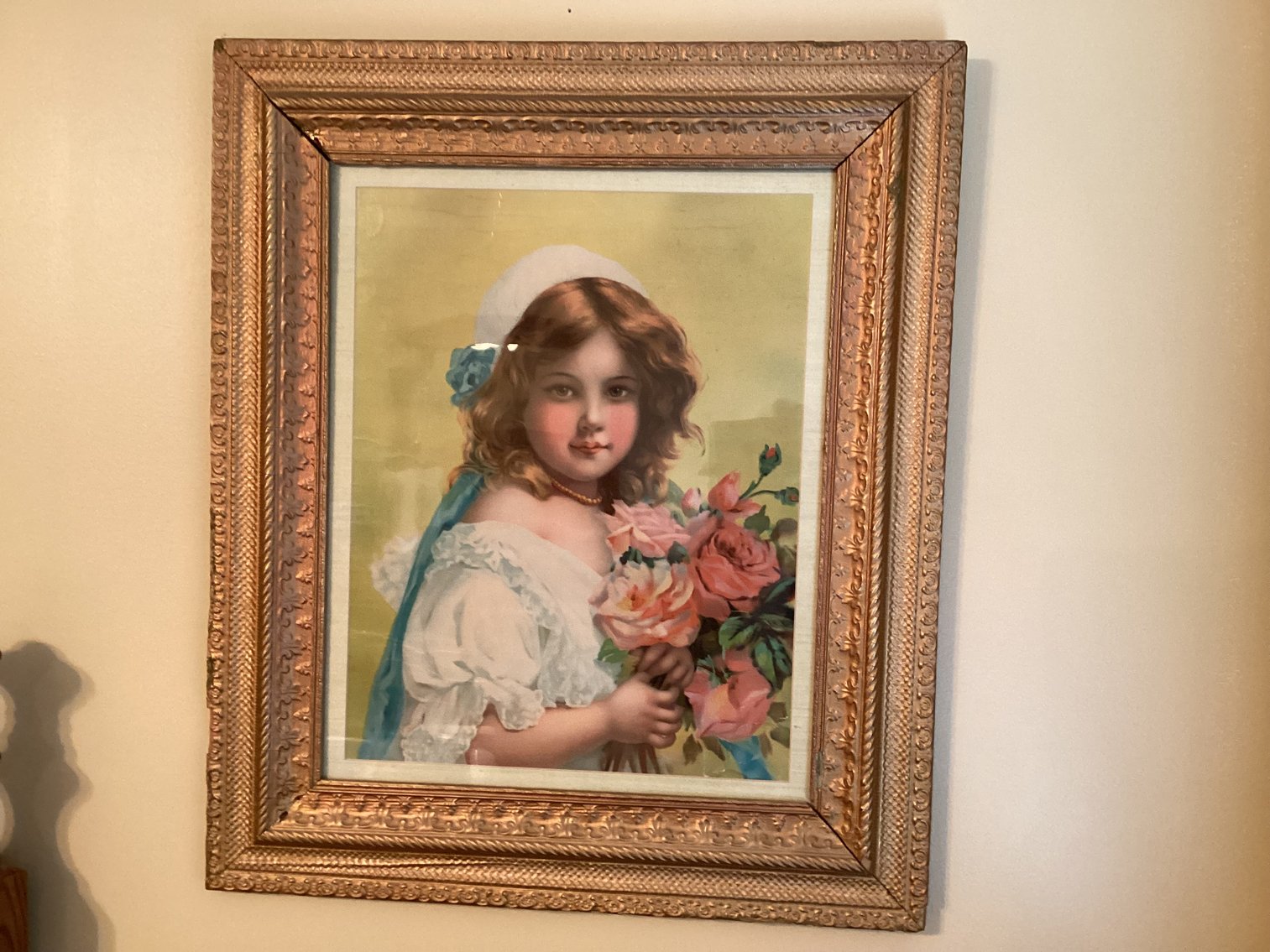 Image for Antique Print in Frame