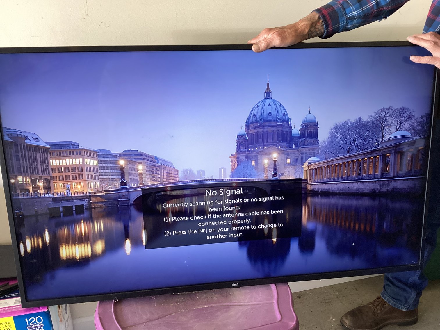 Image for 50” LG Flat Screen TV