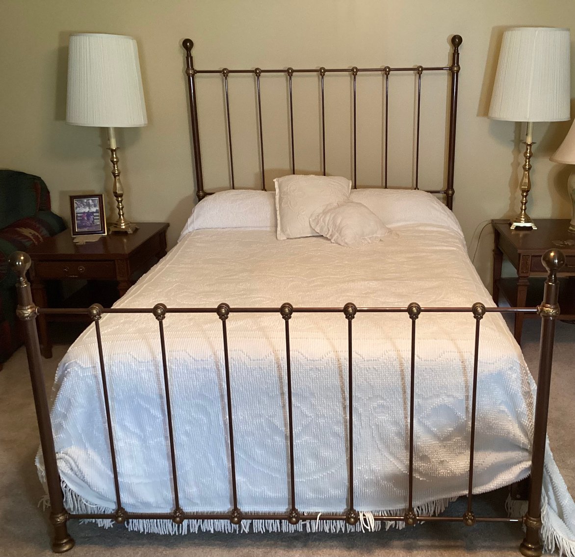 Image for Iron and Brass Bed