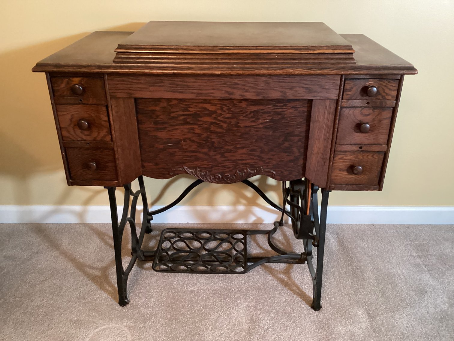 Image for Minnesota Brand Treadle Sewing Machine