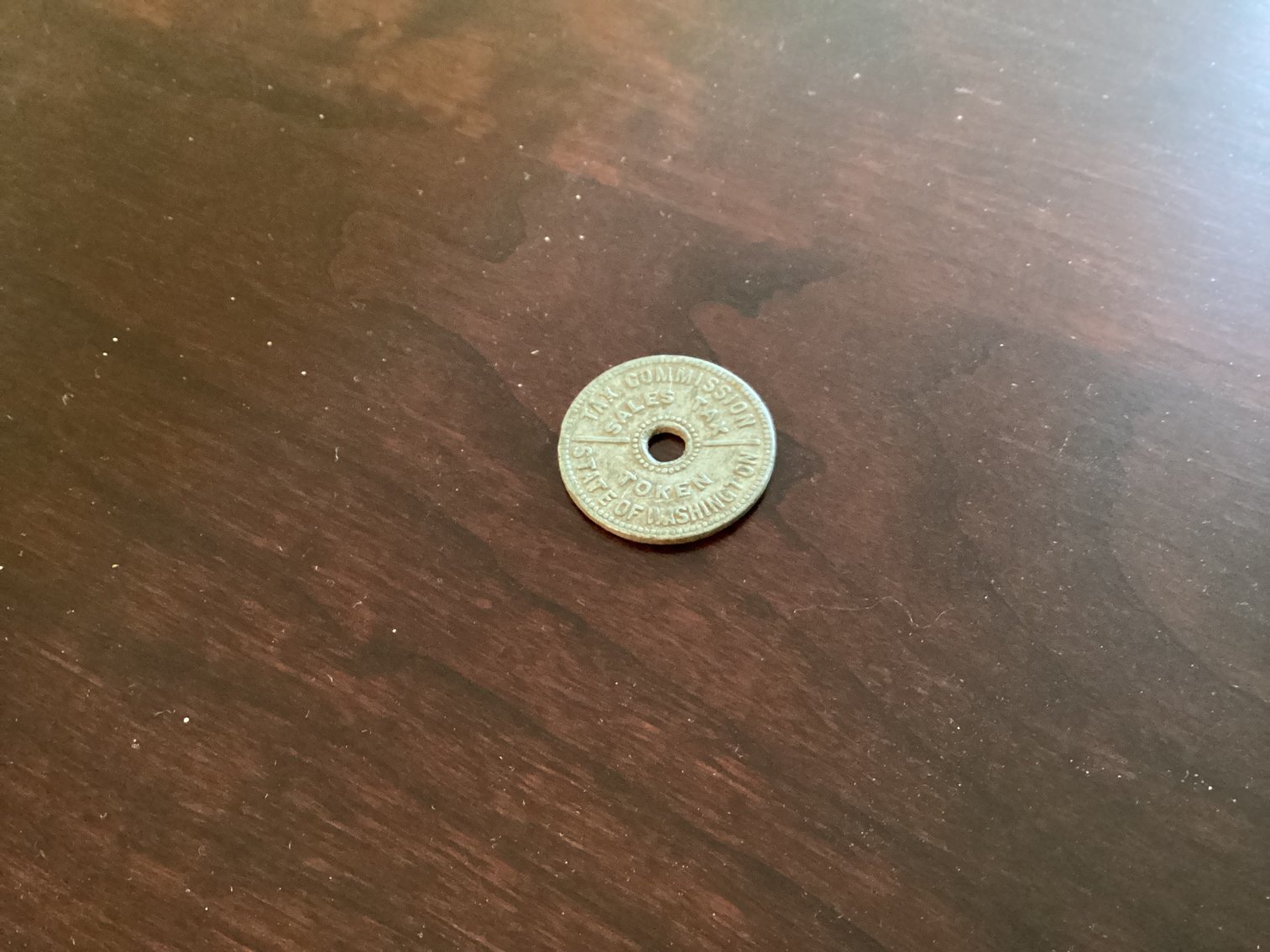 Image for State of Washington Sales Tax Token