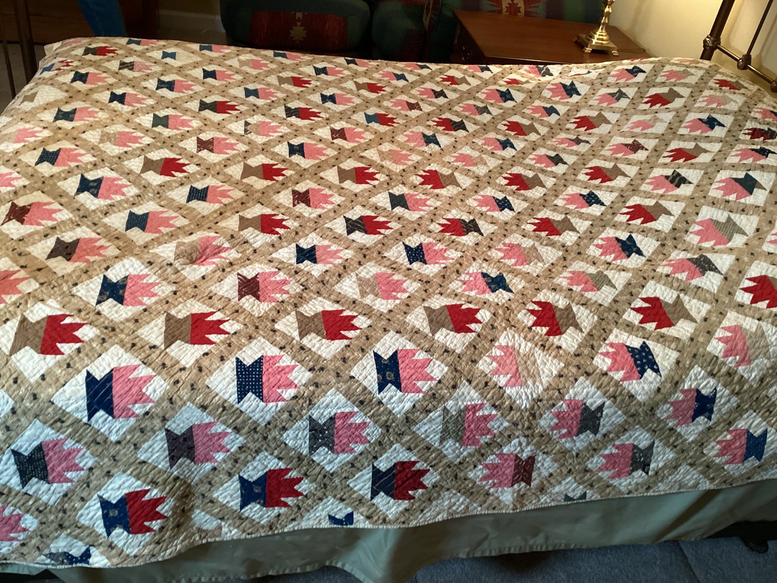 Image for Antique Hand Made Quilt