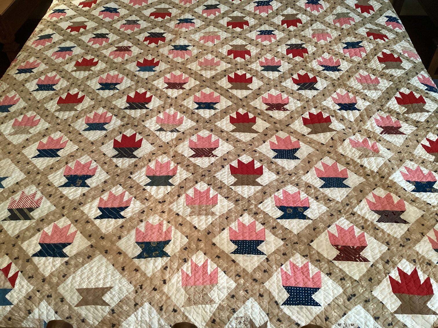Image for Antique Hand Made Quilt