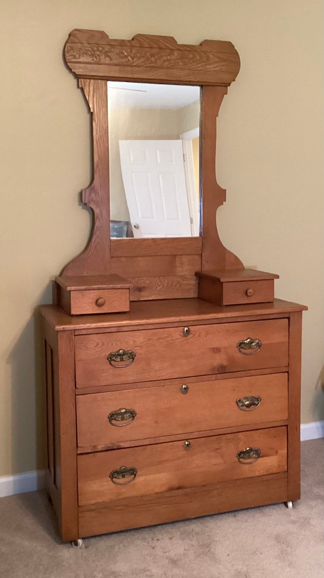 Image for Oak Dresser - Antique