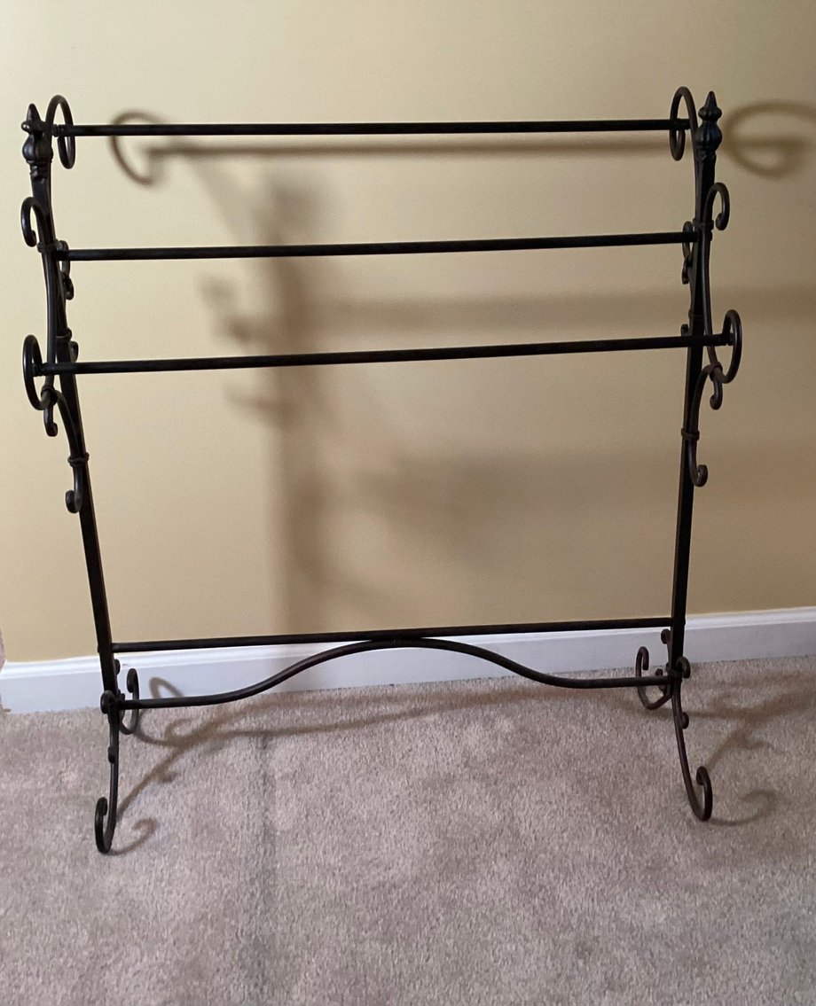 Image for Wrought Iron Quilt Rack