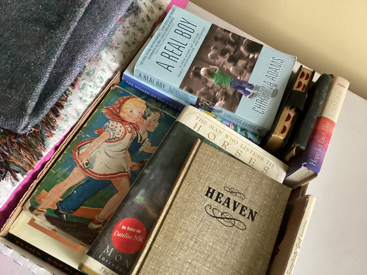 Image for Box of Books and Throws