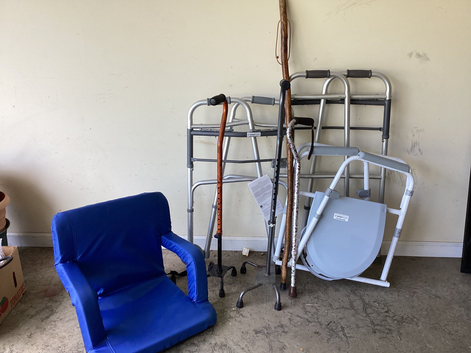 Image for Two Walkers and a Potty Chair