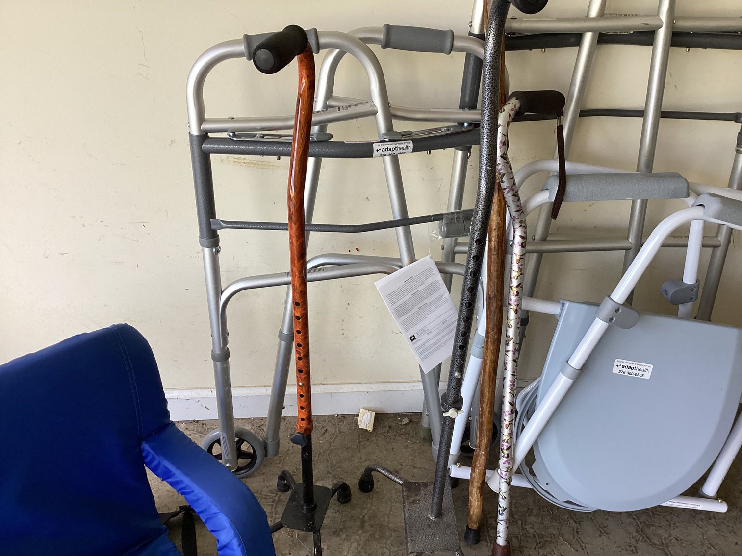 Image for Two Walkers and a Potty Chair