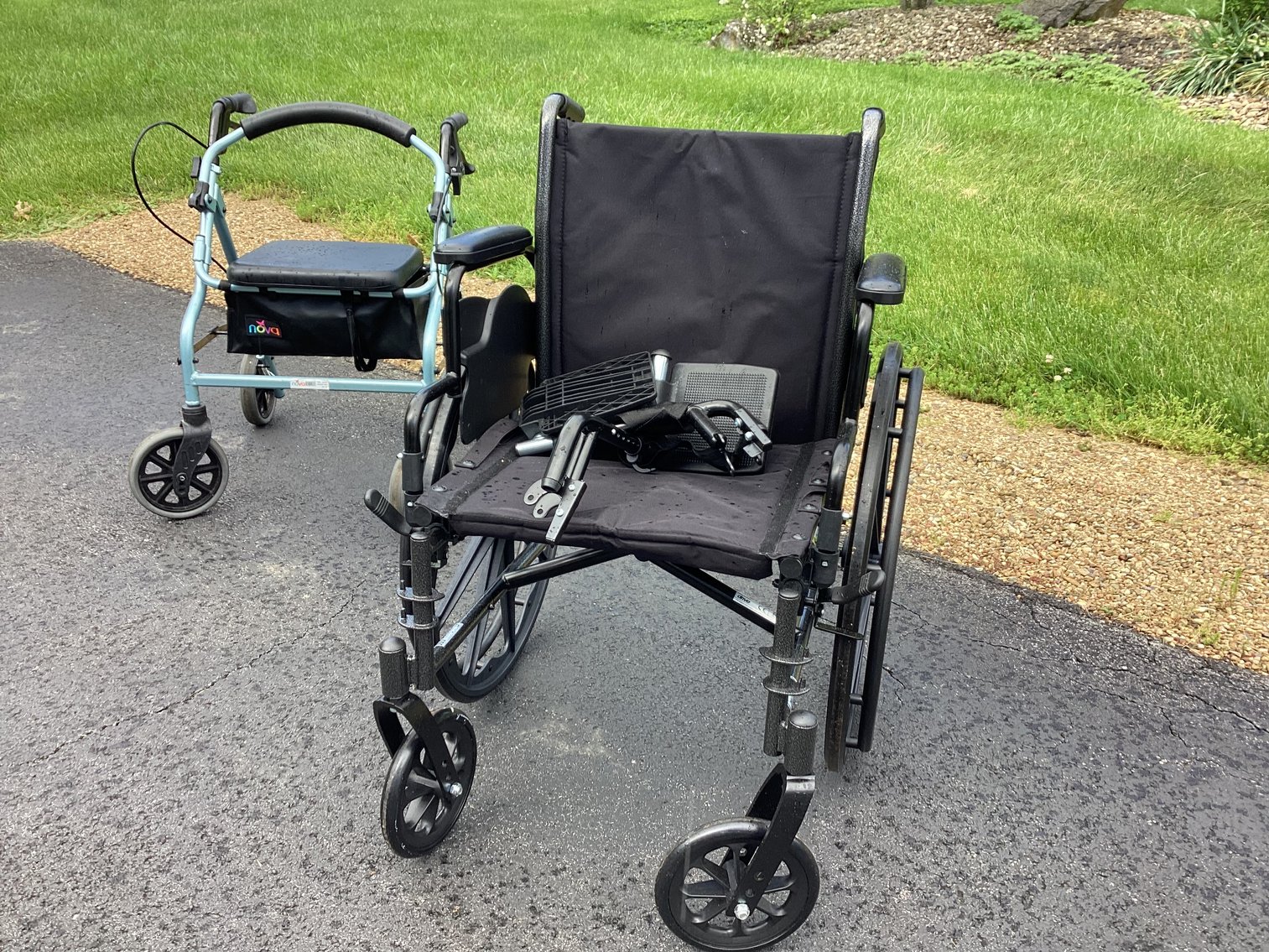 Image for Walker and Wheel Chair