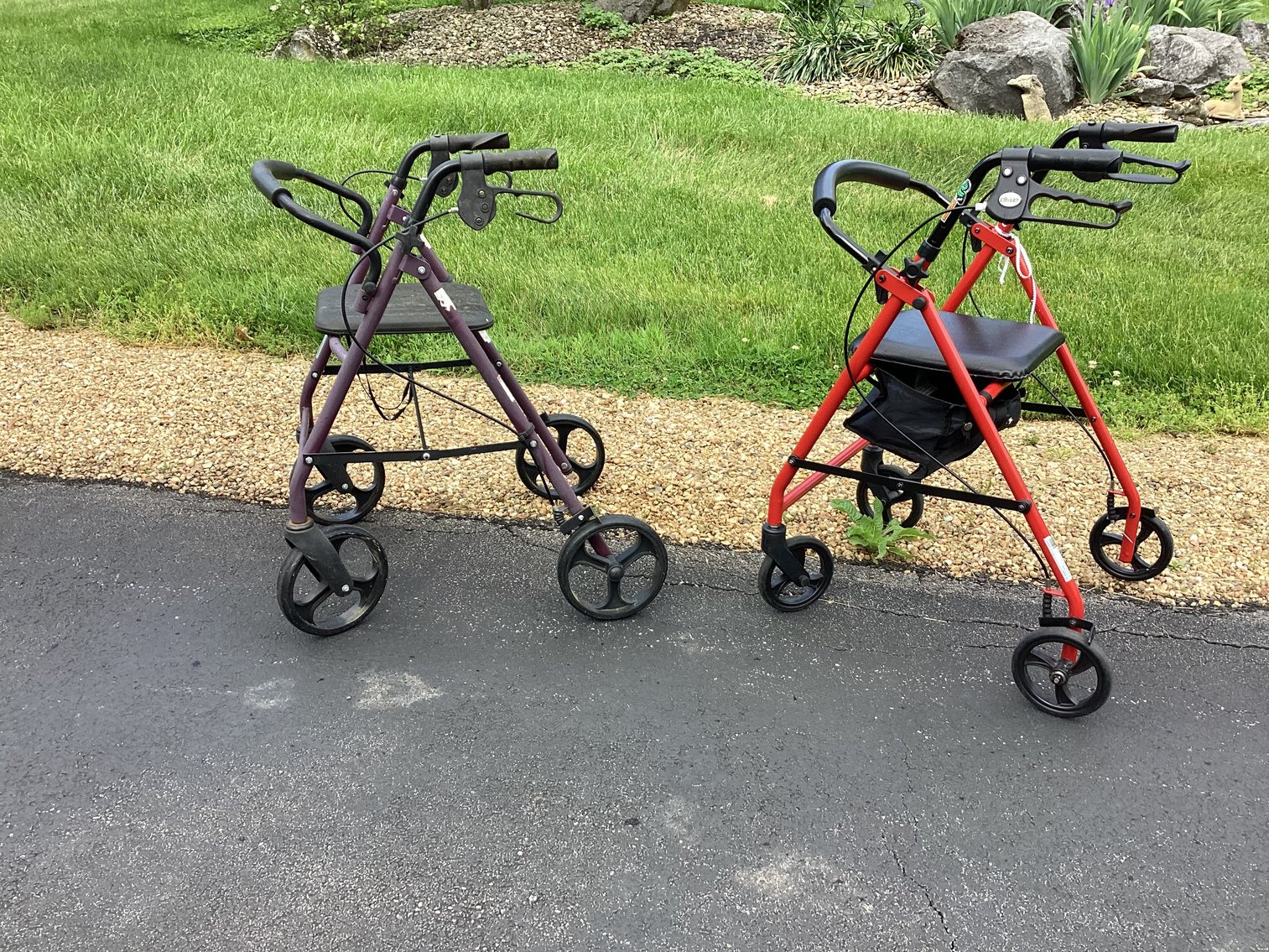 Image for Two Rollator Walkers