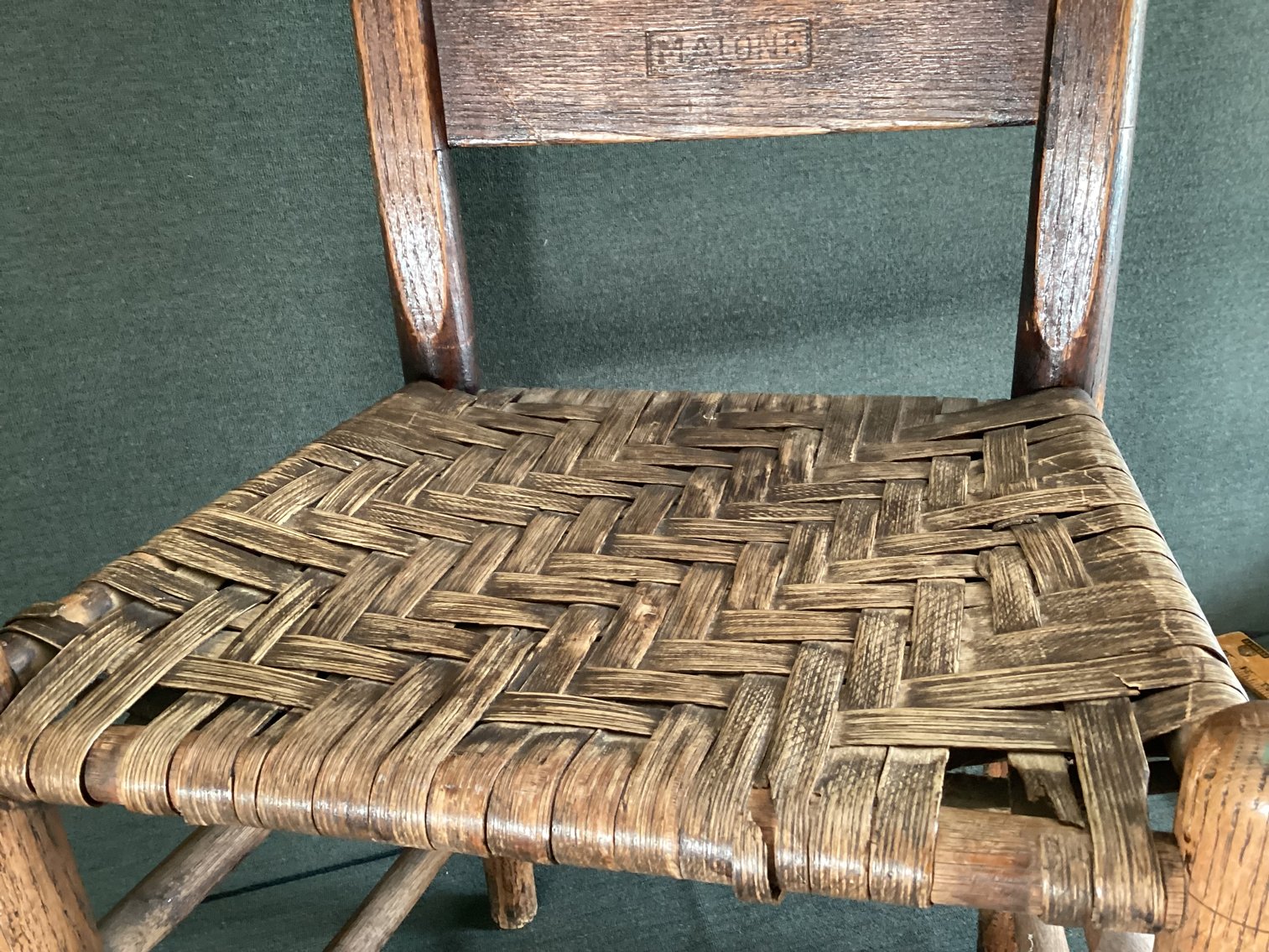 Image for Antique Straight Back Malone Chair