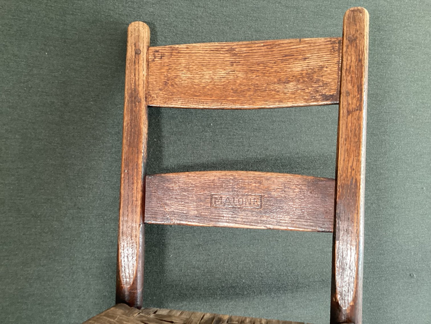 Image for Antique Straight Back Malone Chair