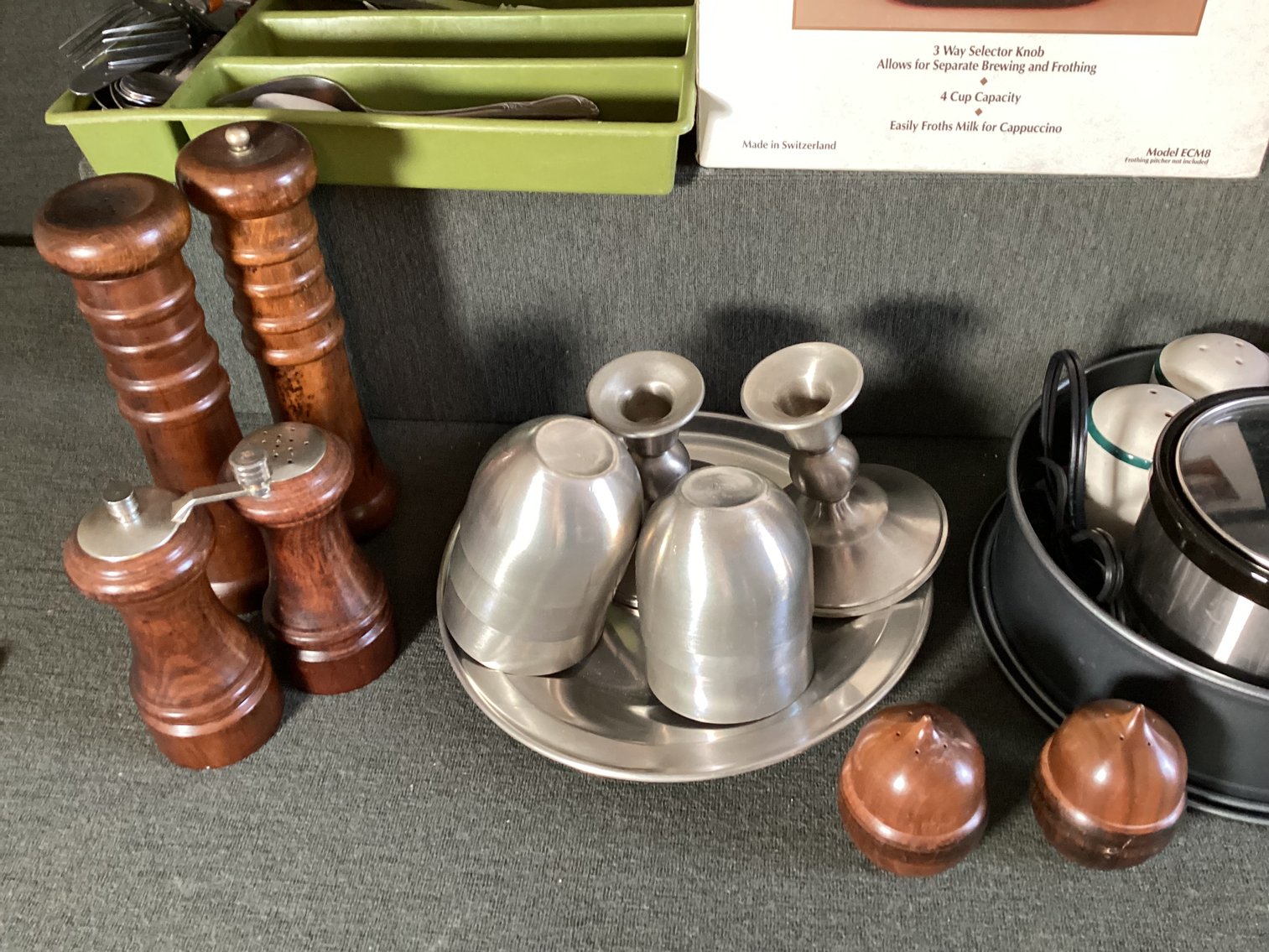 Image for Mr Coffee Espresso Maker and Kitchen Items