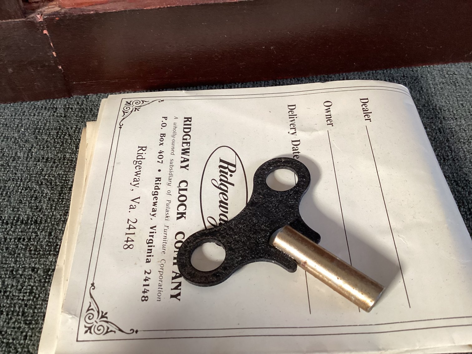 Image for Ridgeway Mantle Clock