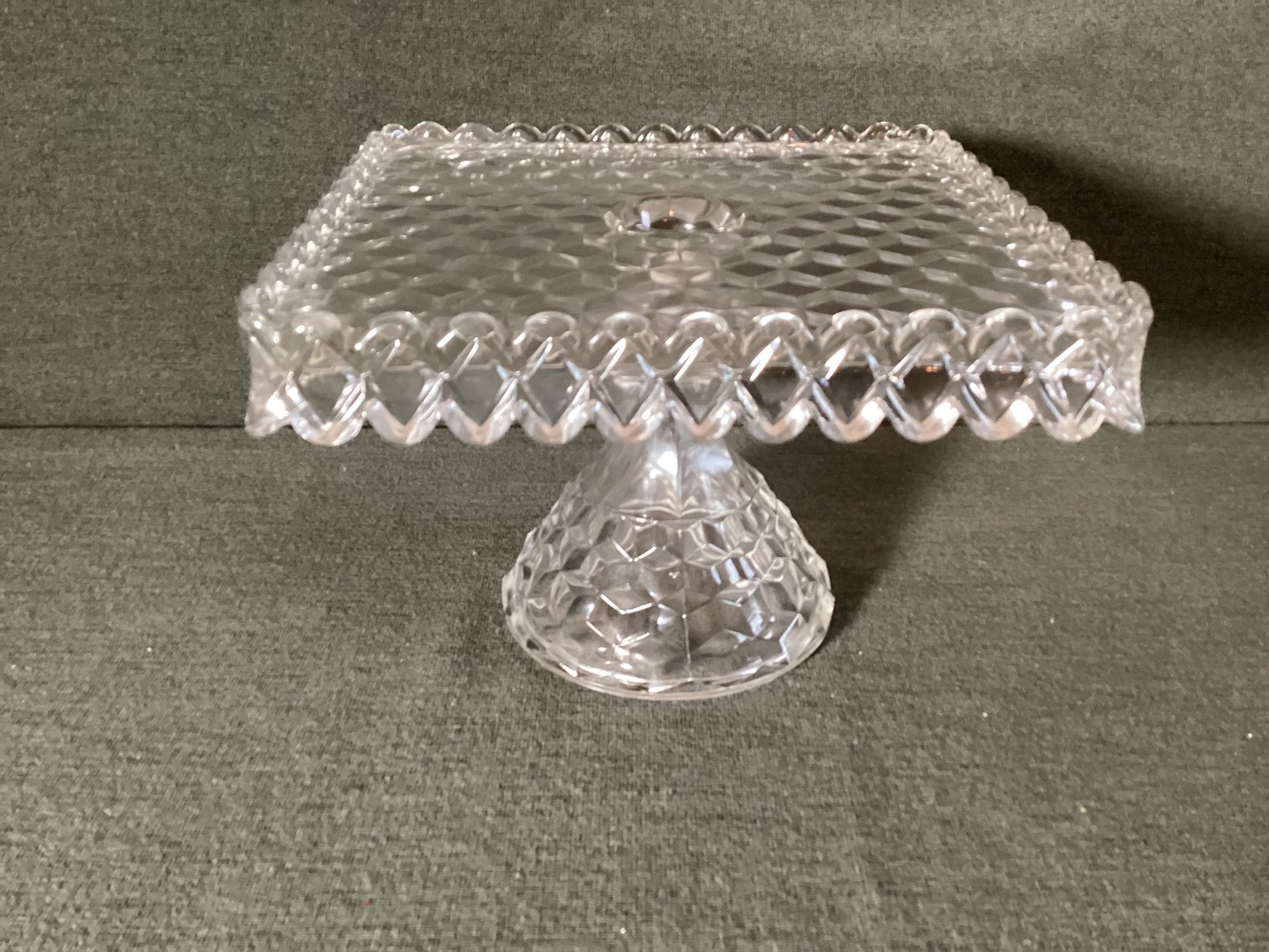 Image for Fostoria American Square Cake Plate