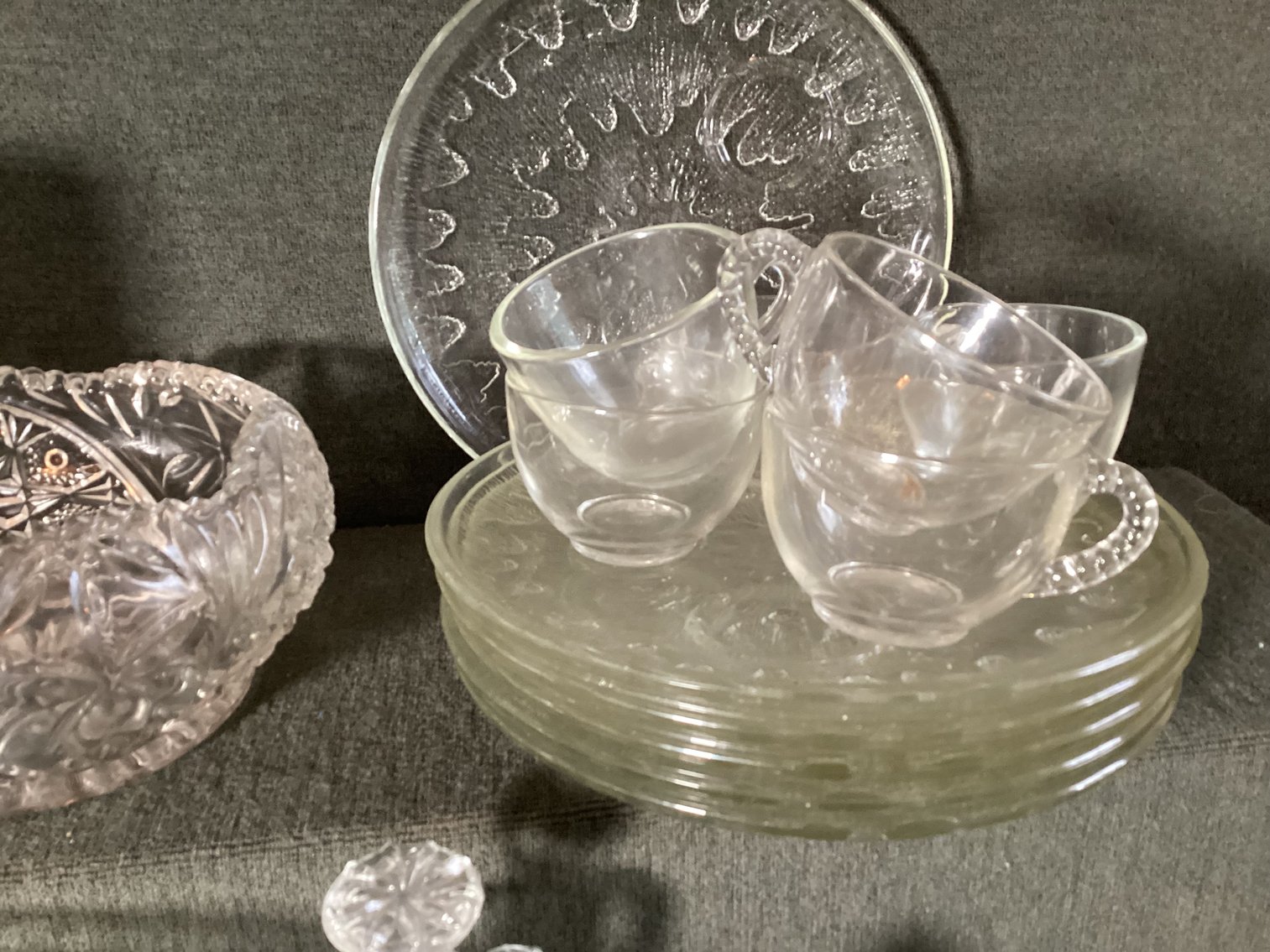 Image for Clear Pressed Glass