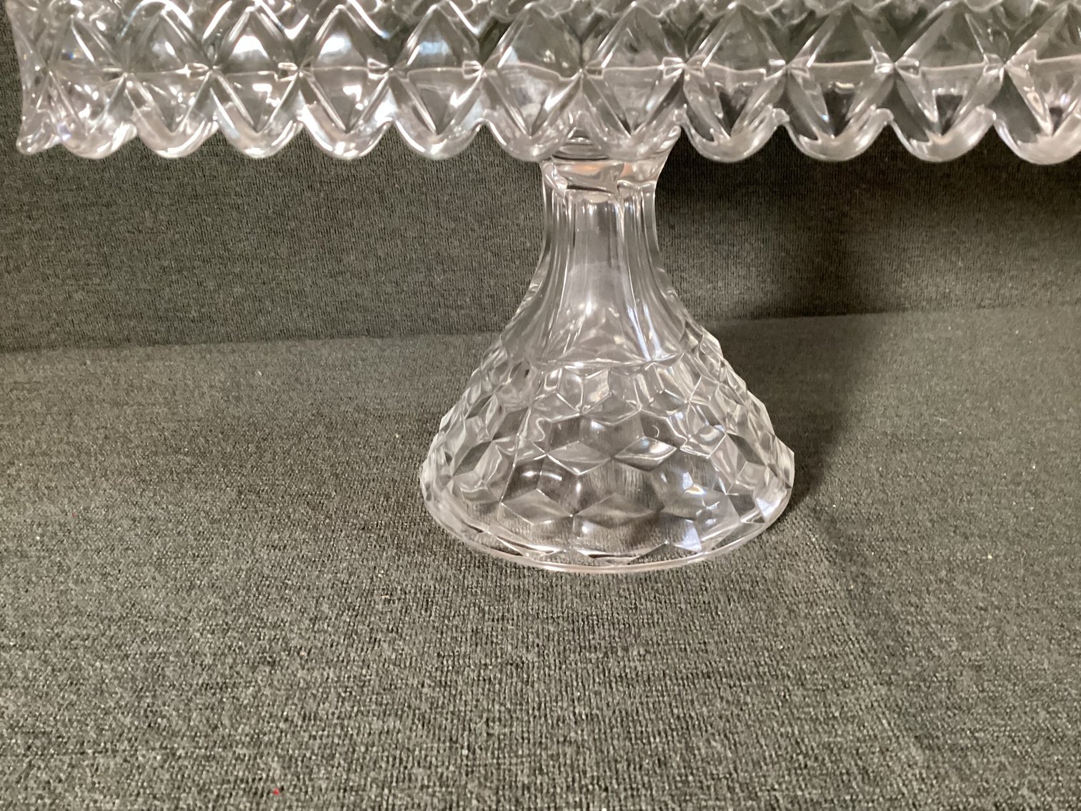 Image for Fostoria American Square Cake Plate