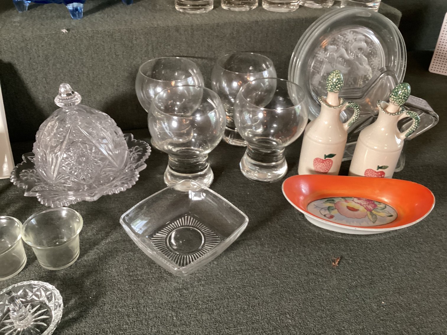 Image for Large Collection of Vintage Glassware