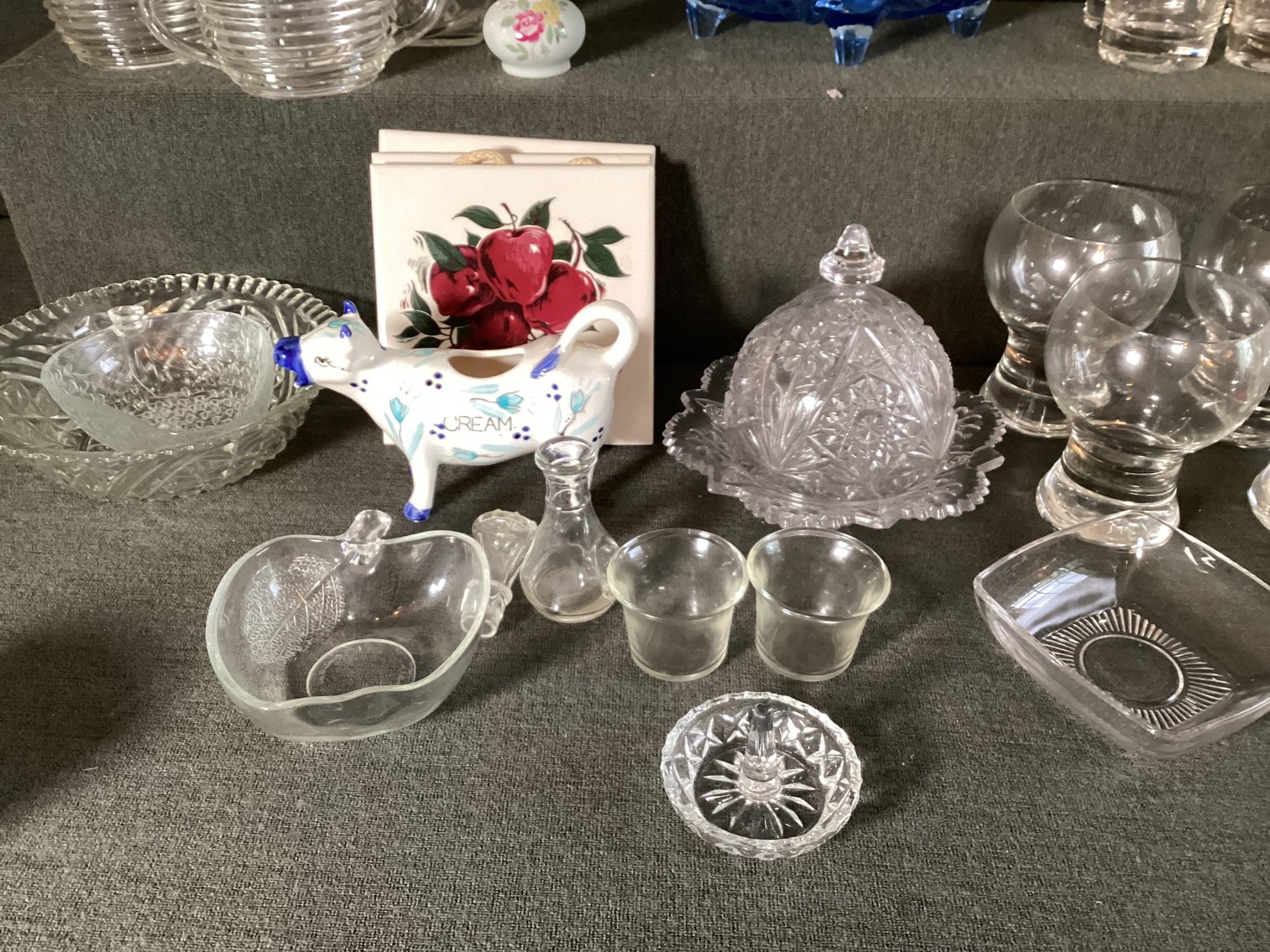 Image for Large Collection of Vintage Glassware
