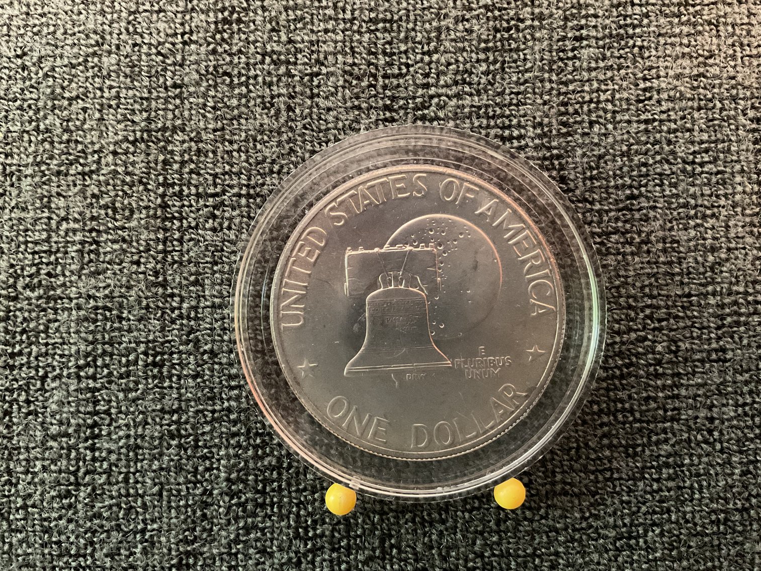 Image for Bicentennial Eisenhower Clad Silver Dollar