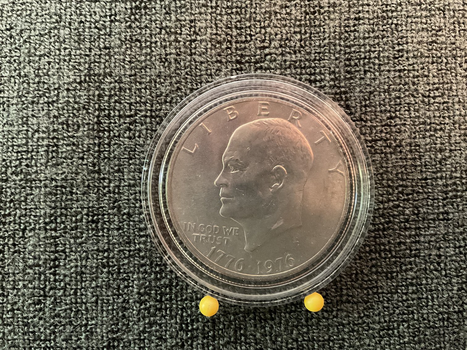 Image for Bicentennial Eisenhower Clad Silver Dollar