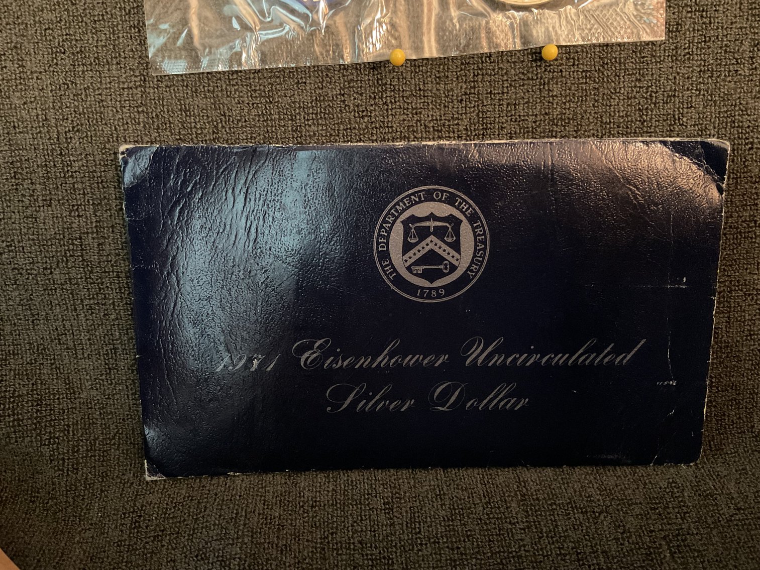 Image for 1971 Uncirculated Eisenhower Silver Dollar