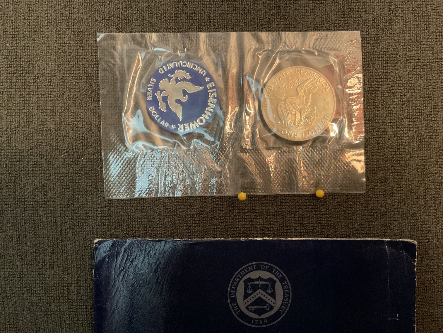 Image for 1971 Uncirculated Eisenhower Silver Dollar