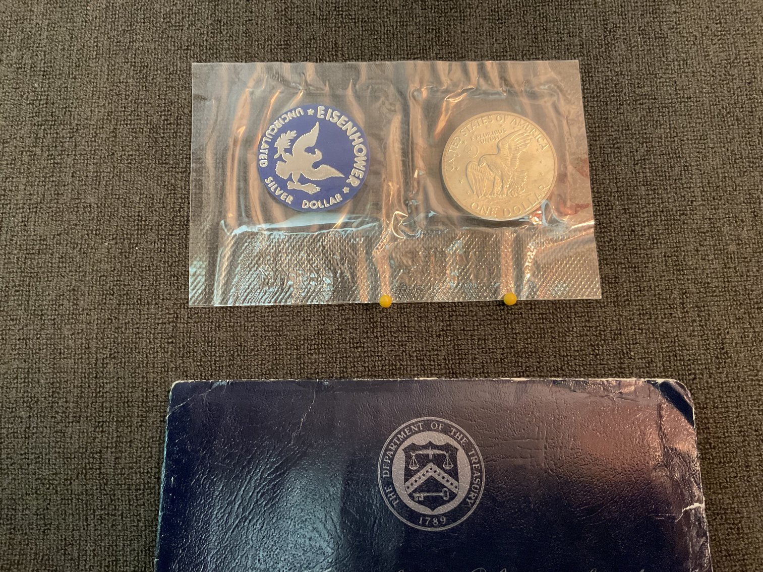 Image for 1971 Uncirculated Eisenhower Silver Dollar