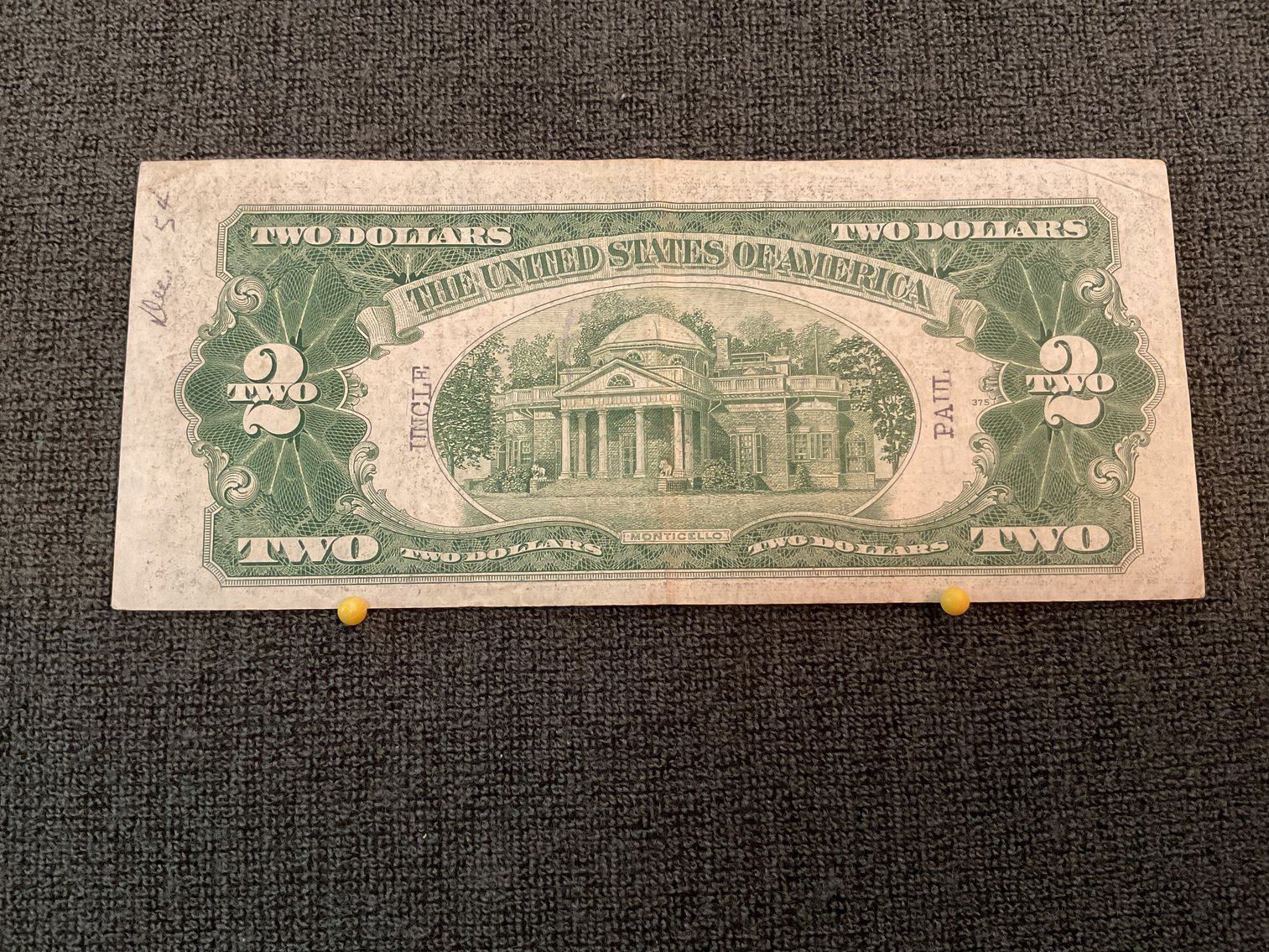 Image for 1928 Red Seal $2 Note