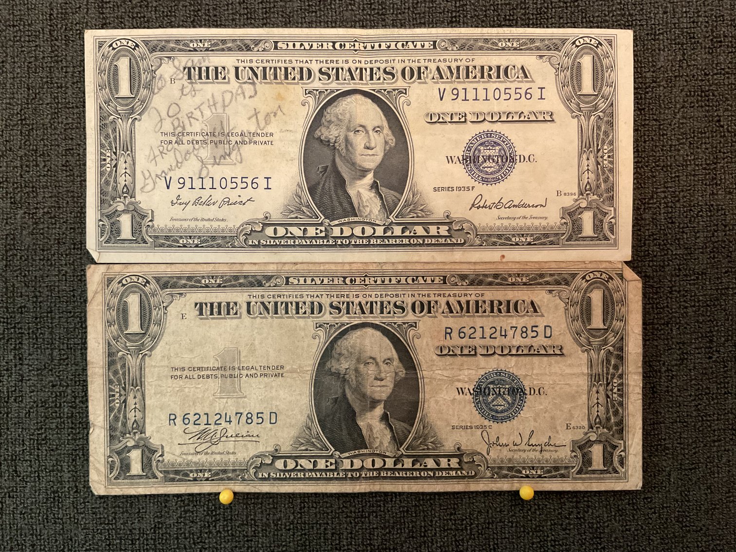 Image for Silver Certificates - 1935 C & 1935 F