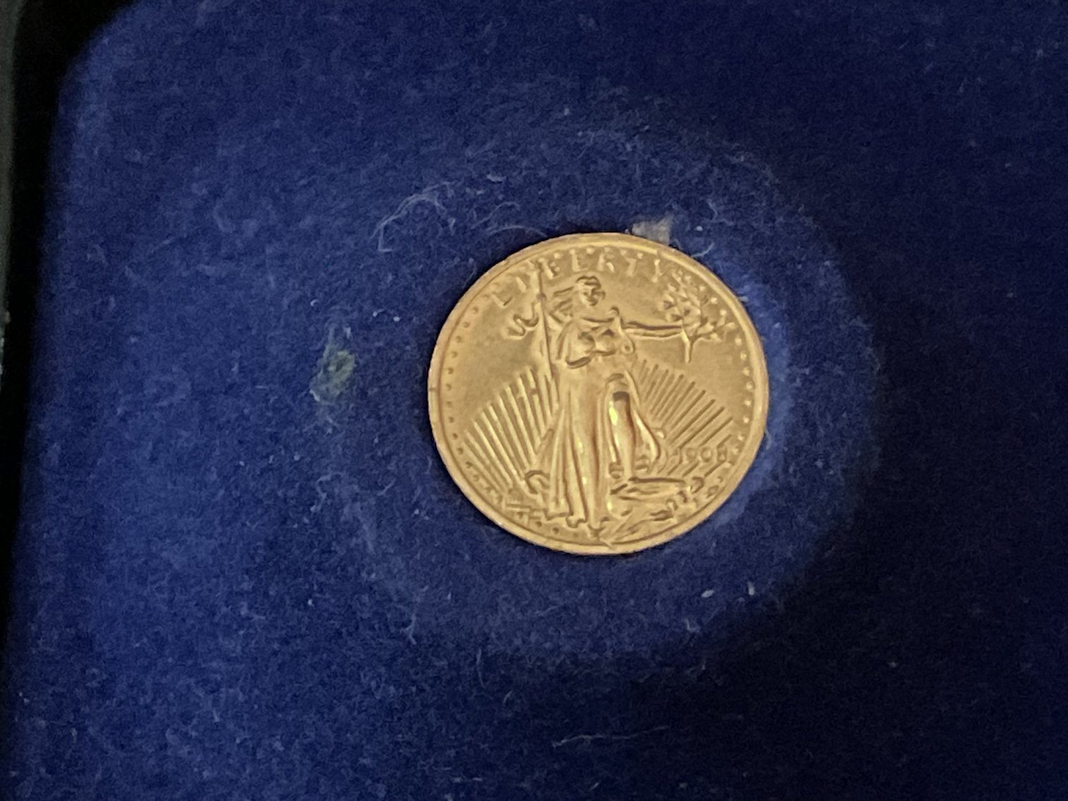 Image for Miniature Replica 1908 St Gaudens $20 Gold Coin