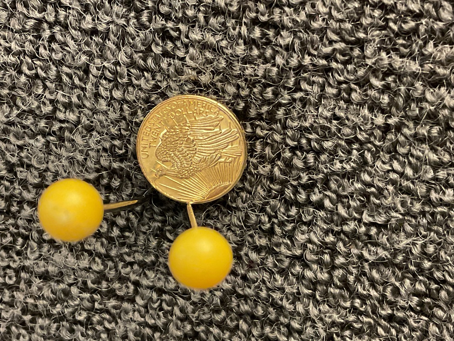 Image for Miniature Replica 1908 St Gaudens $20 Gold Coin