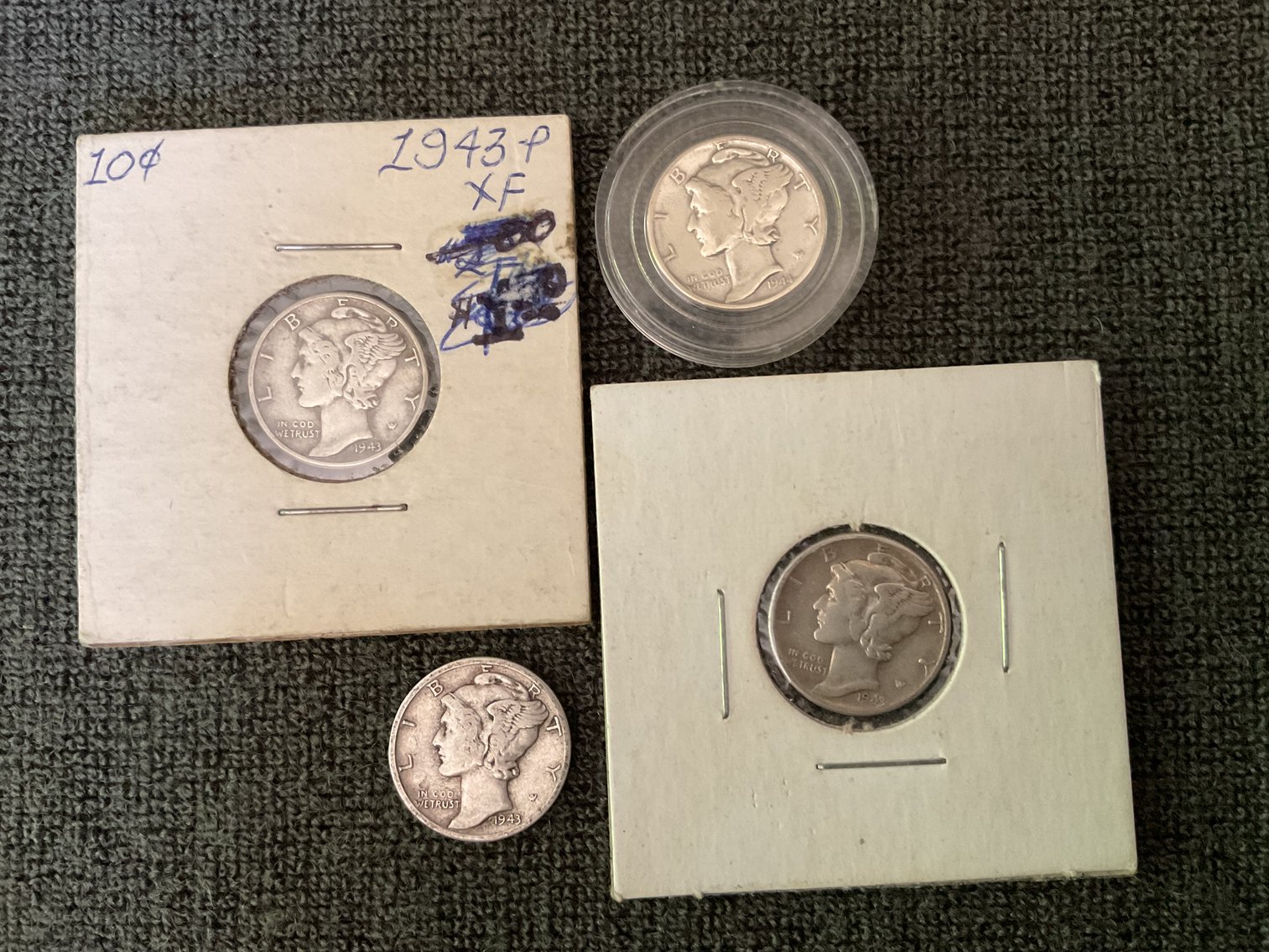 Image for 1943 Mercury Dimes