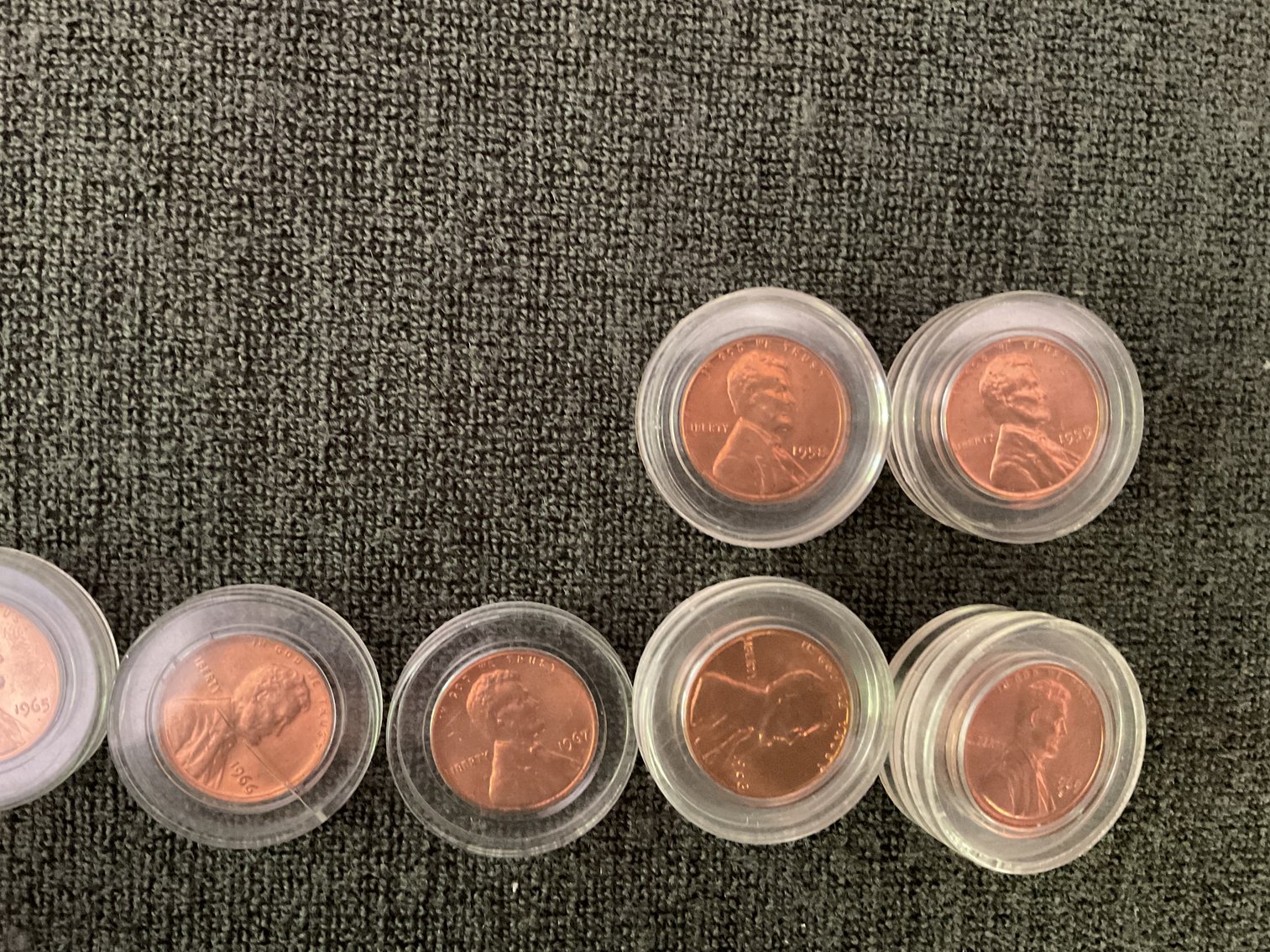 Image for Pennies in Protective Plastic