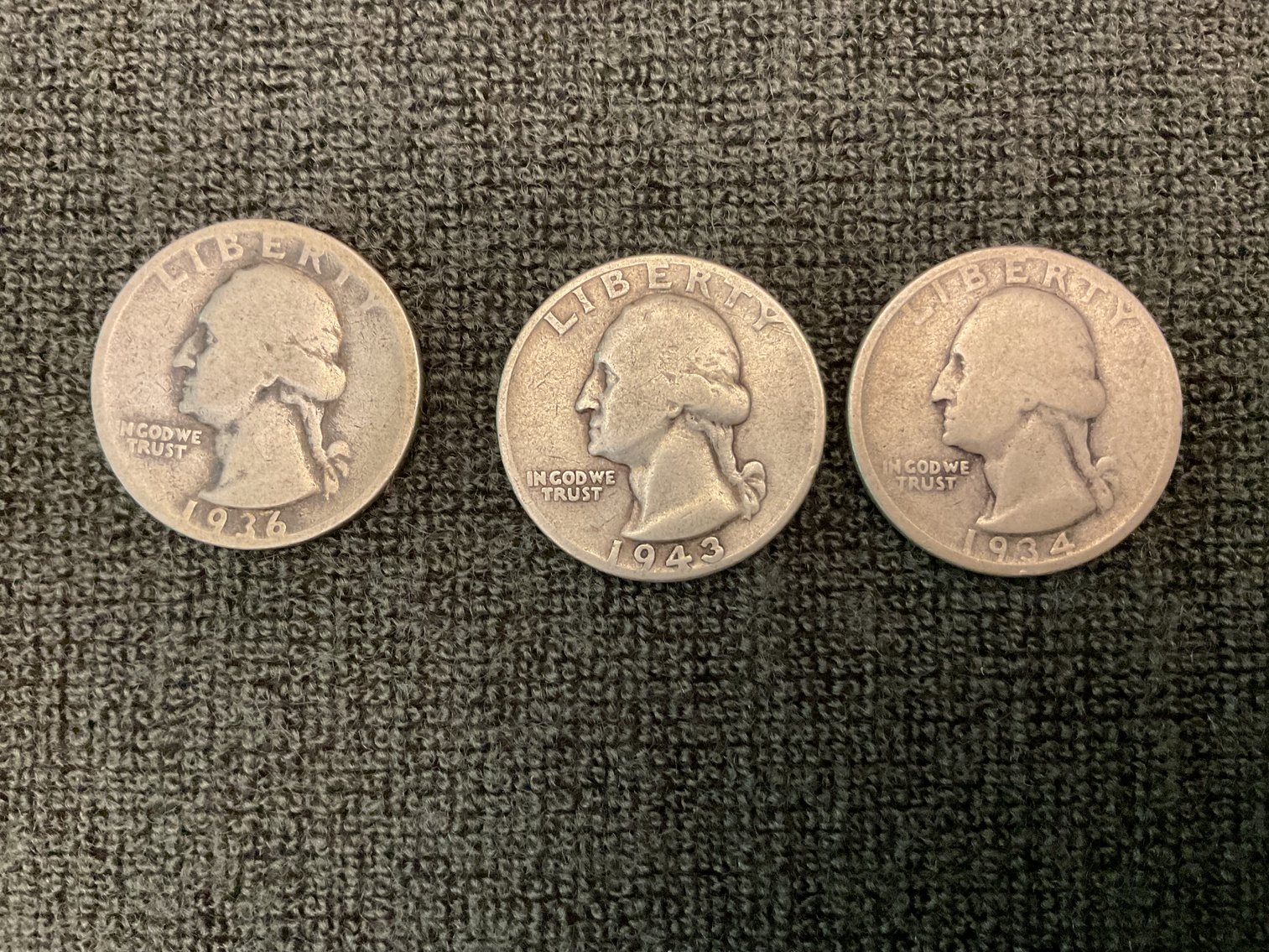 Image for 1930’s & 1943 Quarter Dollar Coins