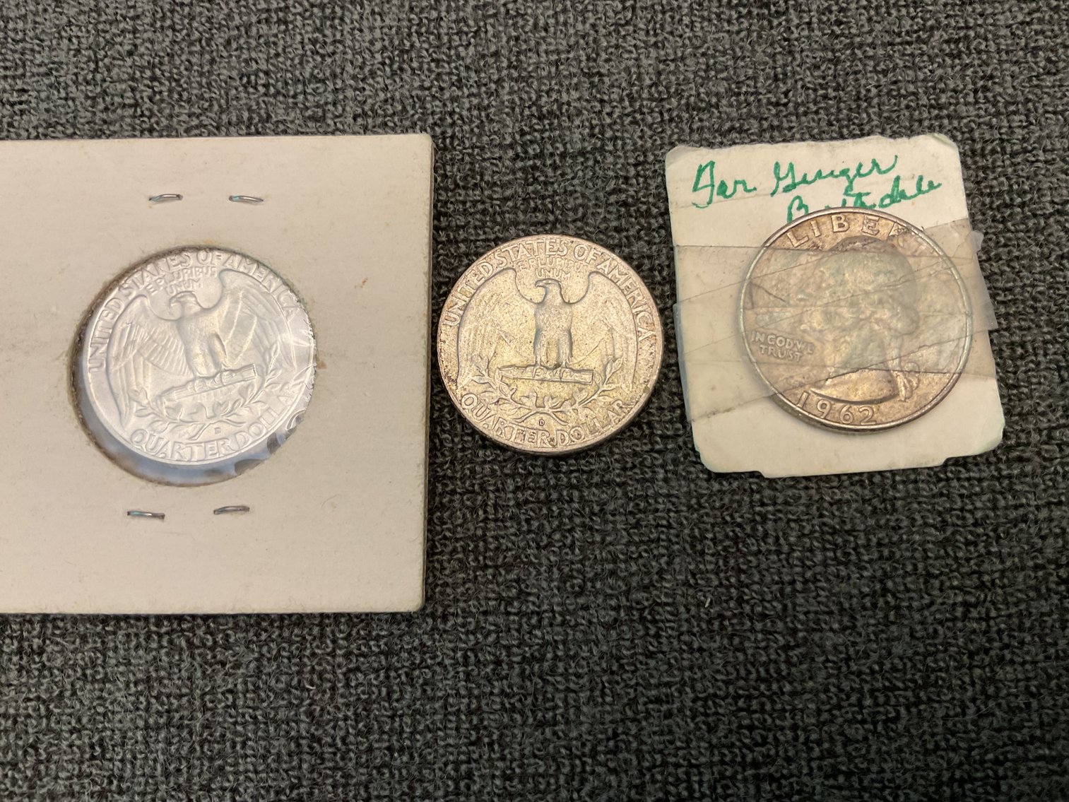 Image for 1962 Quarter Dollar Coins