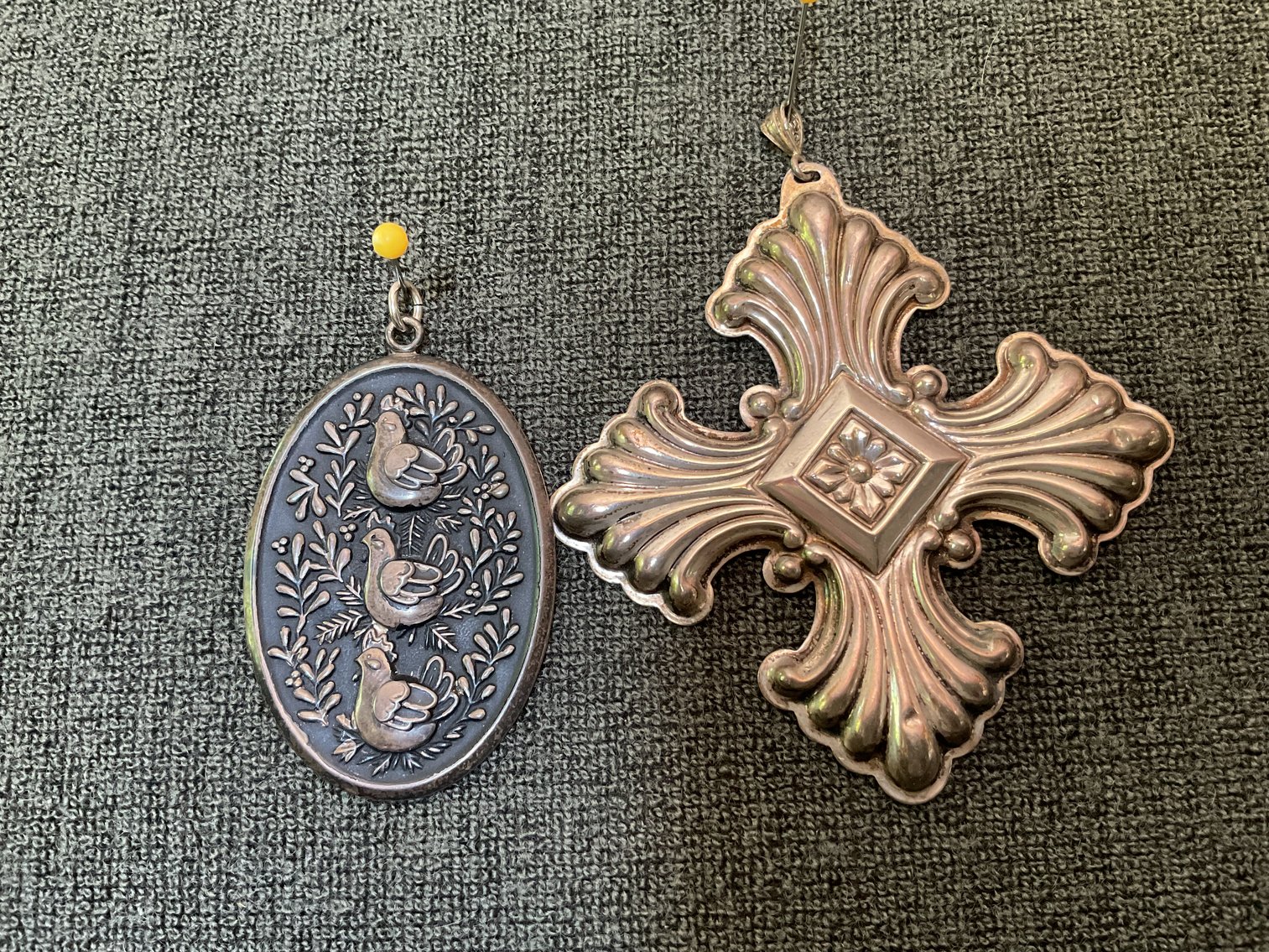 Image for Sterling Silver Christmas Ornaments