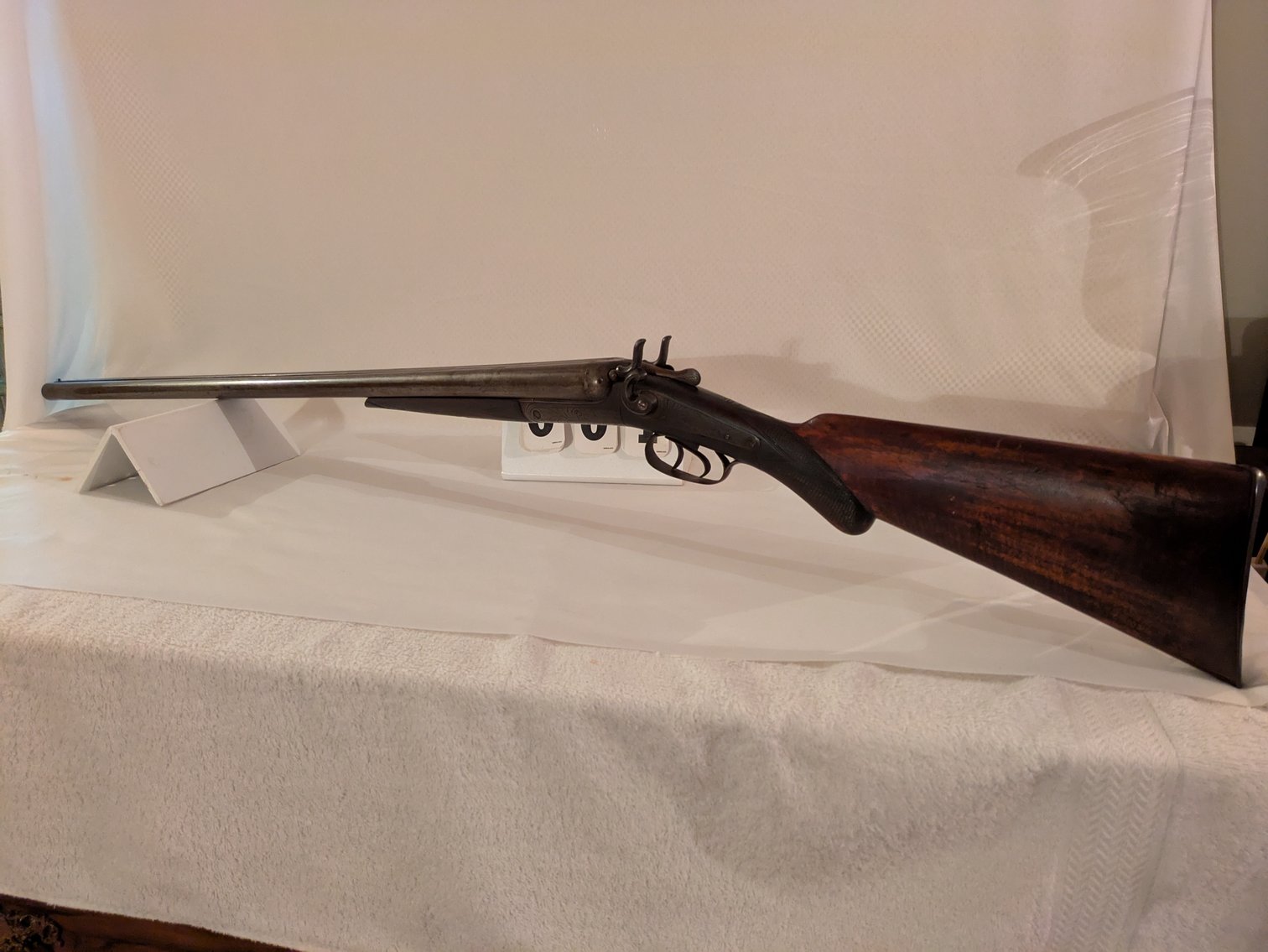 Image for T Barker Side by Side 12 Gauge Serial # 1087 30 inch barrels, ejectors