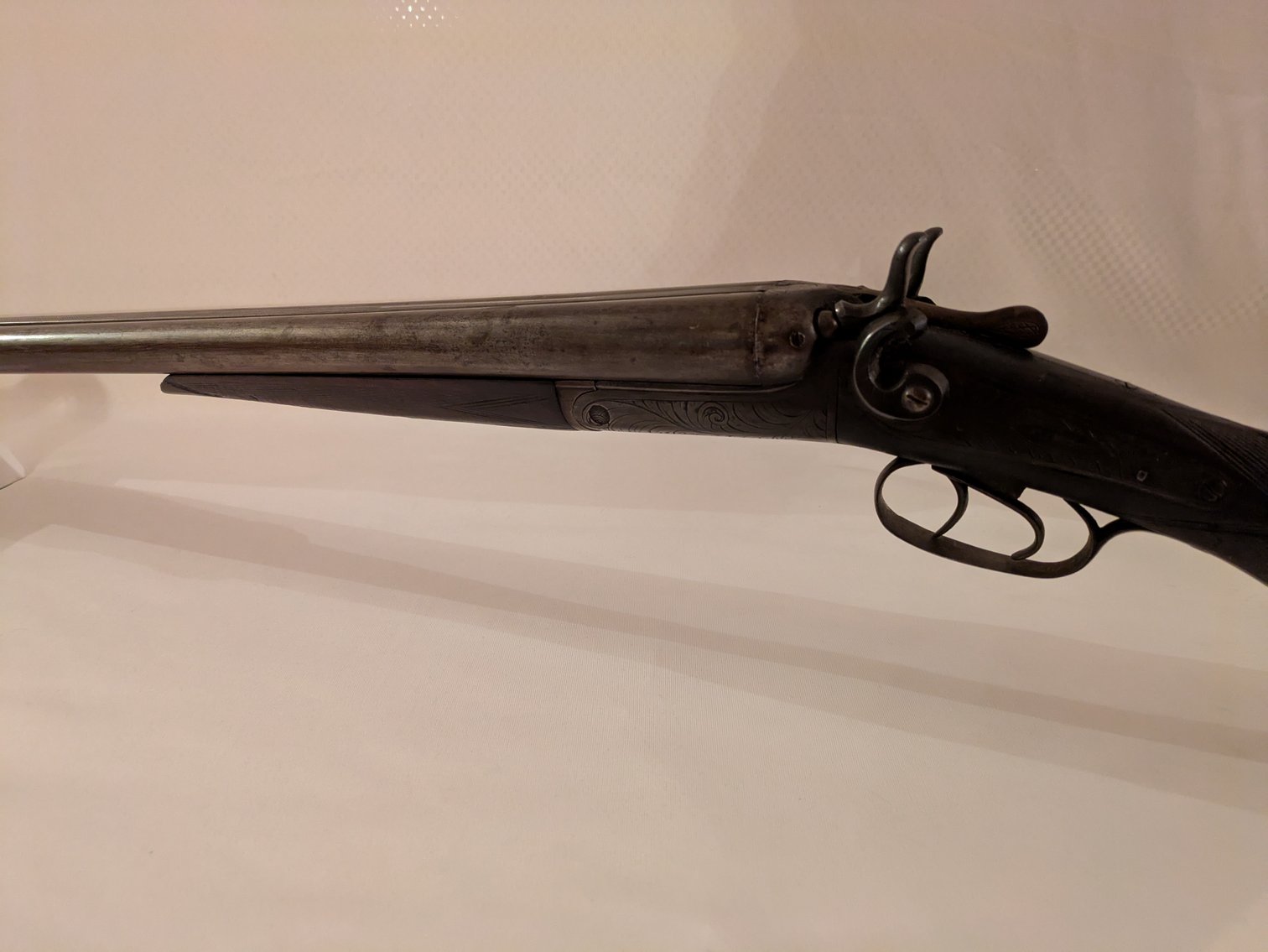 Image for T Barker Side by Side 12 Gauge Serial # 1087 30 inch barrels, ejectors