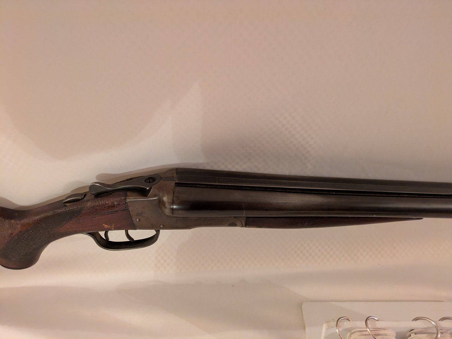 Image for Stevens Side by Side 12 Gauge Serial # H63839 (Stock & Forearm Fair Condition)