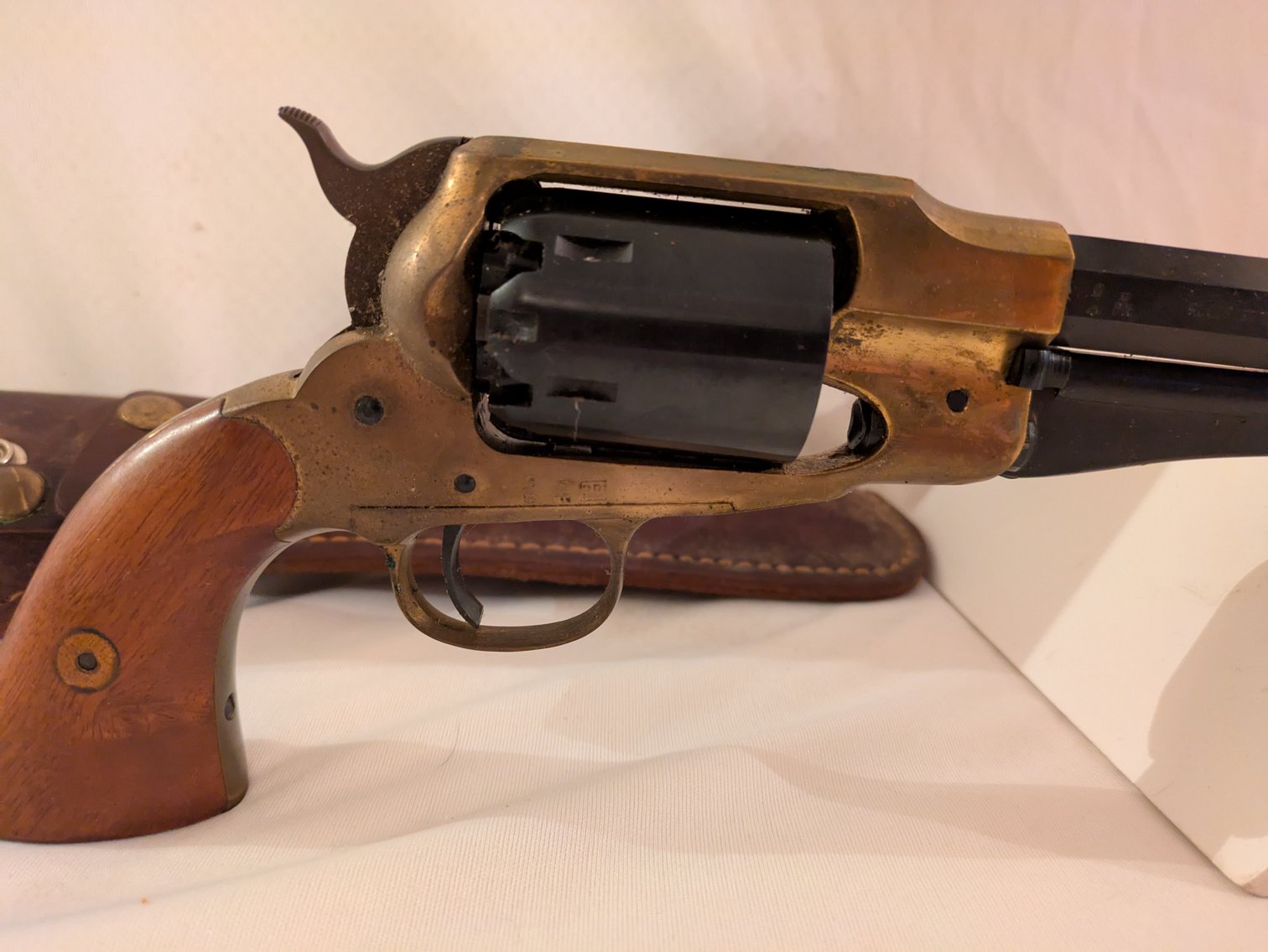 Image for F.LL1 Pletta 44 Caliber Black Powder, With Holster, Serial # 138316