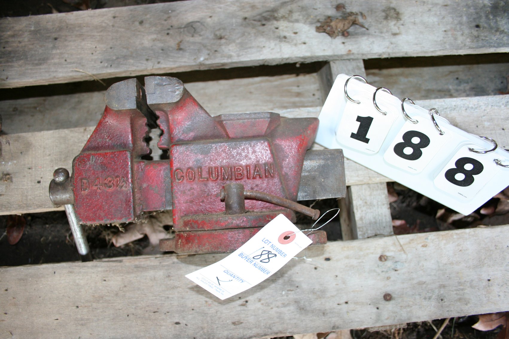 Image for Columbian D 43 1/2 Vise