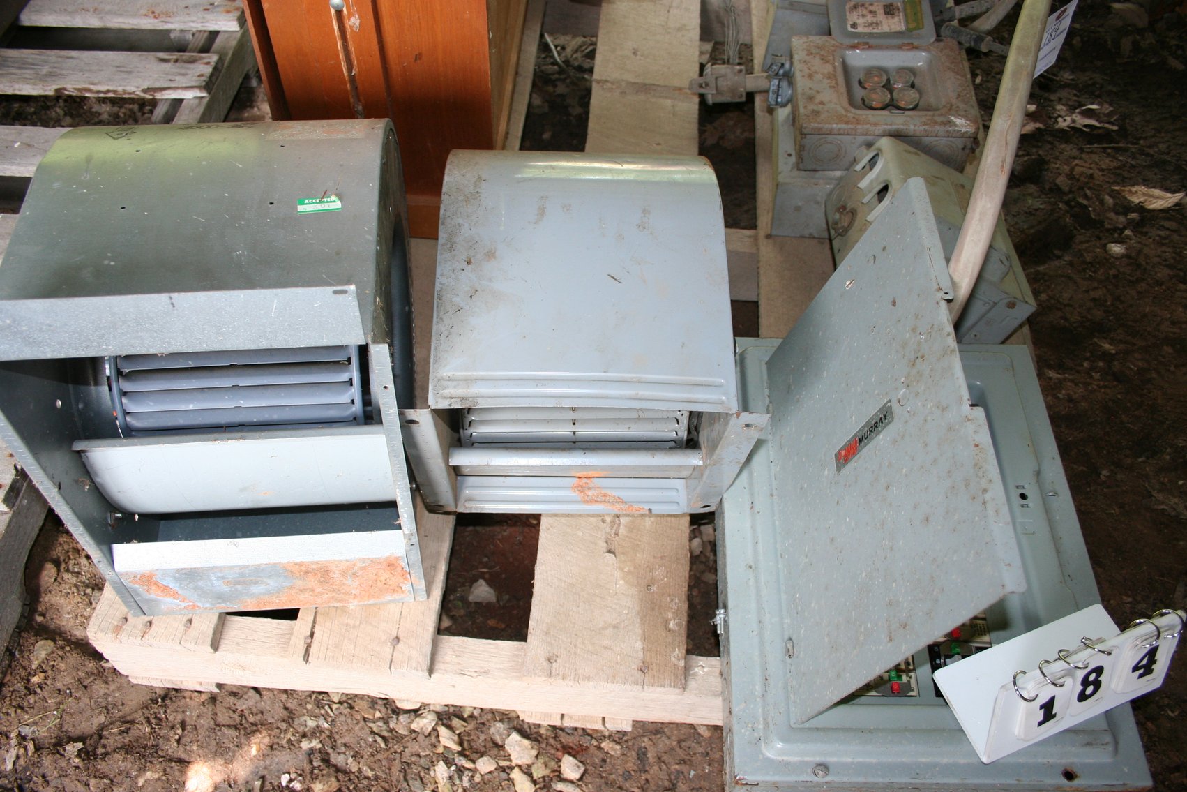 Image for Square D Electrical Boxes / 2 Squirrel Cage Blowers